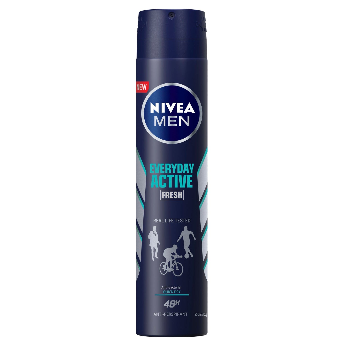 NIVEA Everyday Active Aerosol Fresh Deodorant 250ml - Cutprice Online