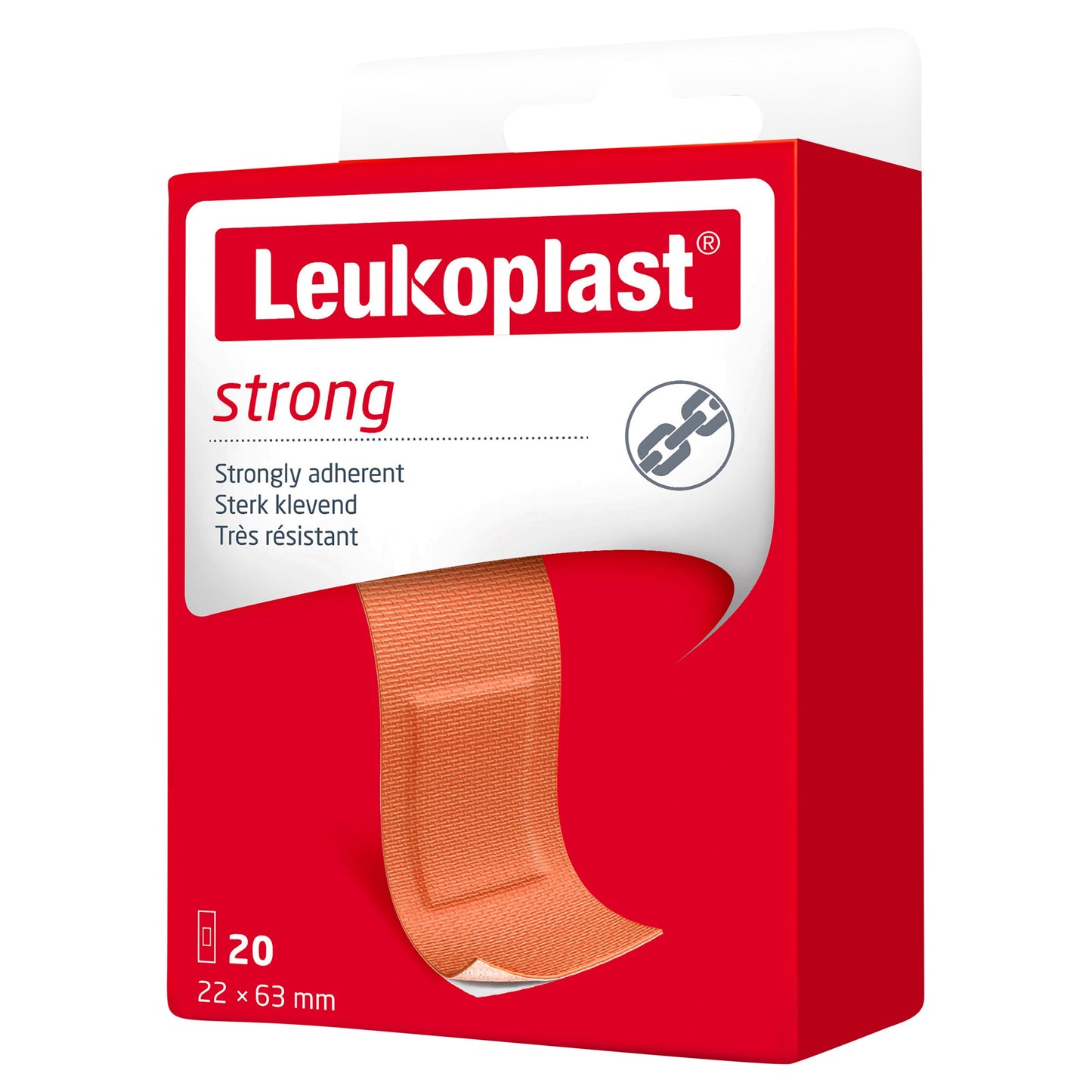 Leukoplast Strong Strips 22 X 63mm 20 Pack - Cutprice Online