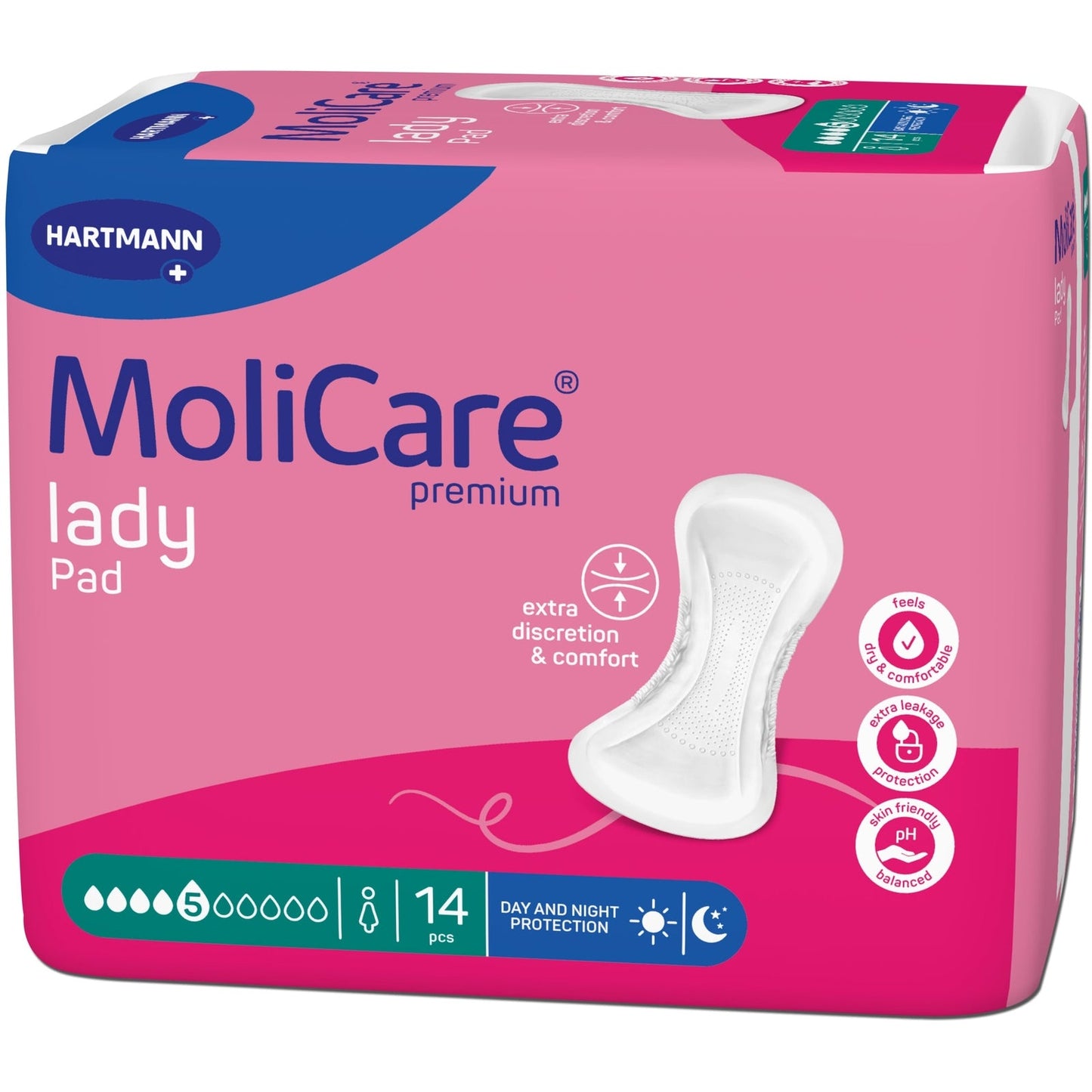 MoliCare Premium Lady Pads 5 Drops 14PK - Cutprice Online