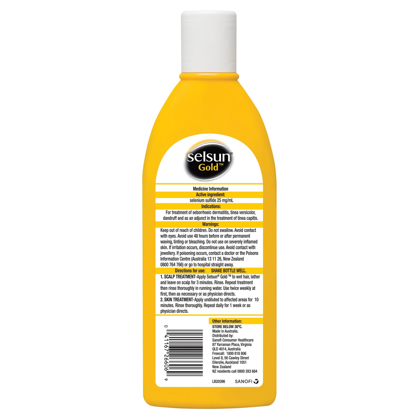 Selsun Gold 375mL - Anti-Dandruff Treatment Shampoo - Cutprice Online