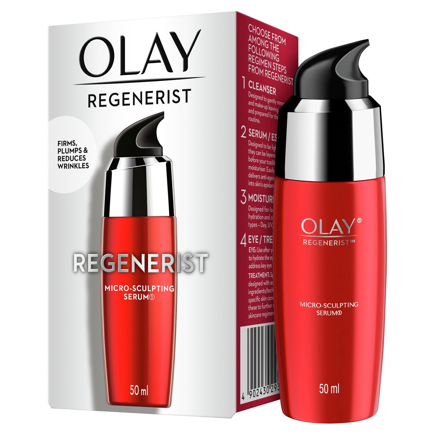 Olay Regenerist Micro Sculpting Advanced Anti-Ageing Moisturising Serum 50mL - Cutprice Online