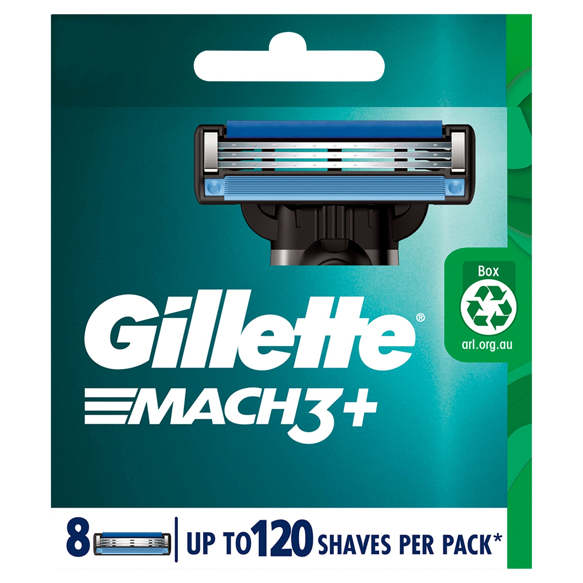 Gillette Mach 3+ Cartridges 8 Pack - Cutprice Online