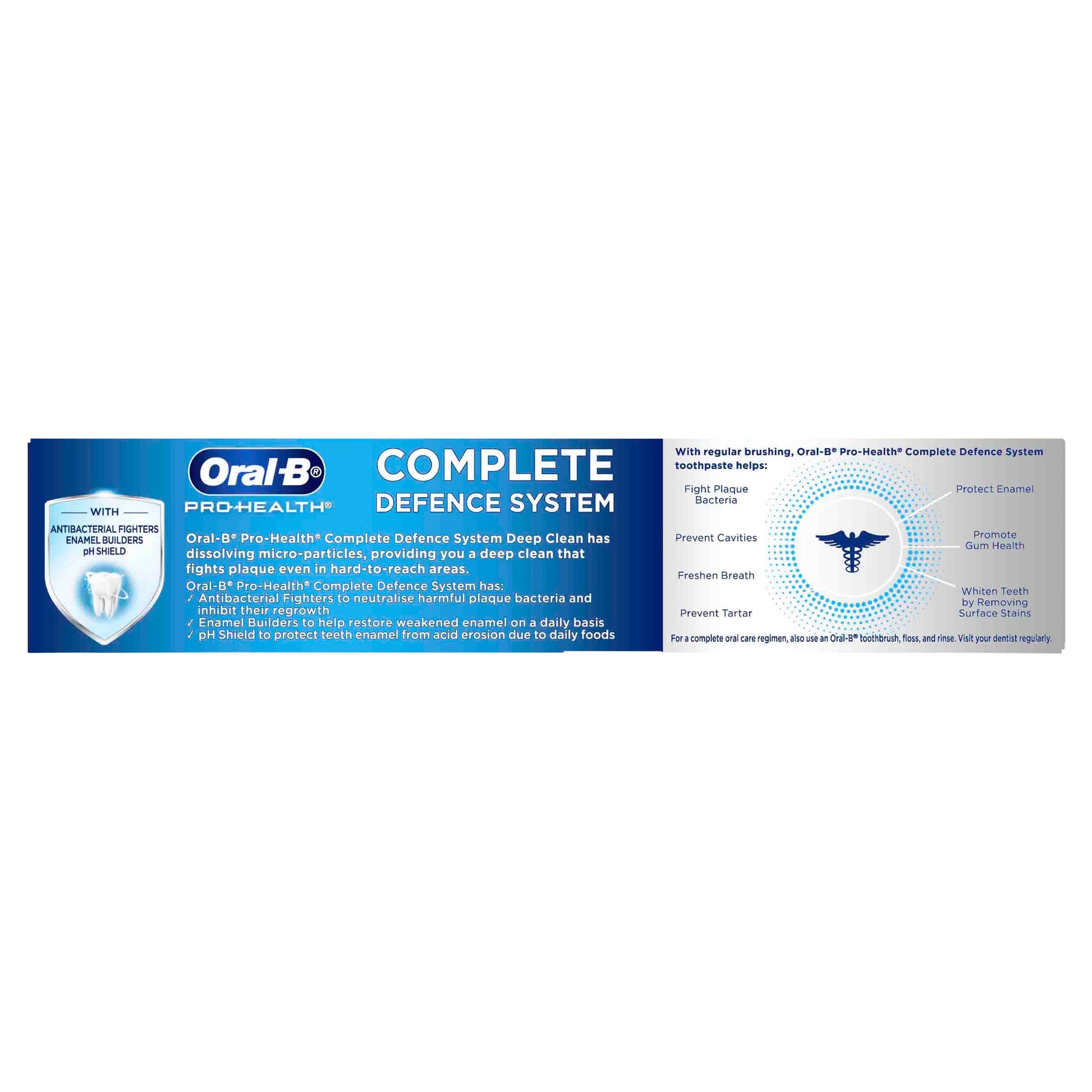 Oral B Toothpaste Pro Health Advanced Deep Clean 110g - Cutprice Online