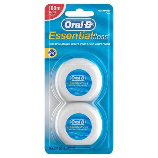 Oral B Essential Floss 2x50m - Cutprice Online