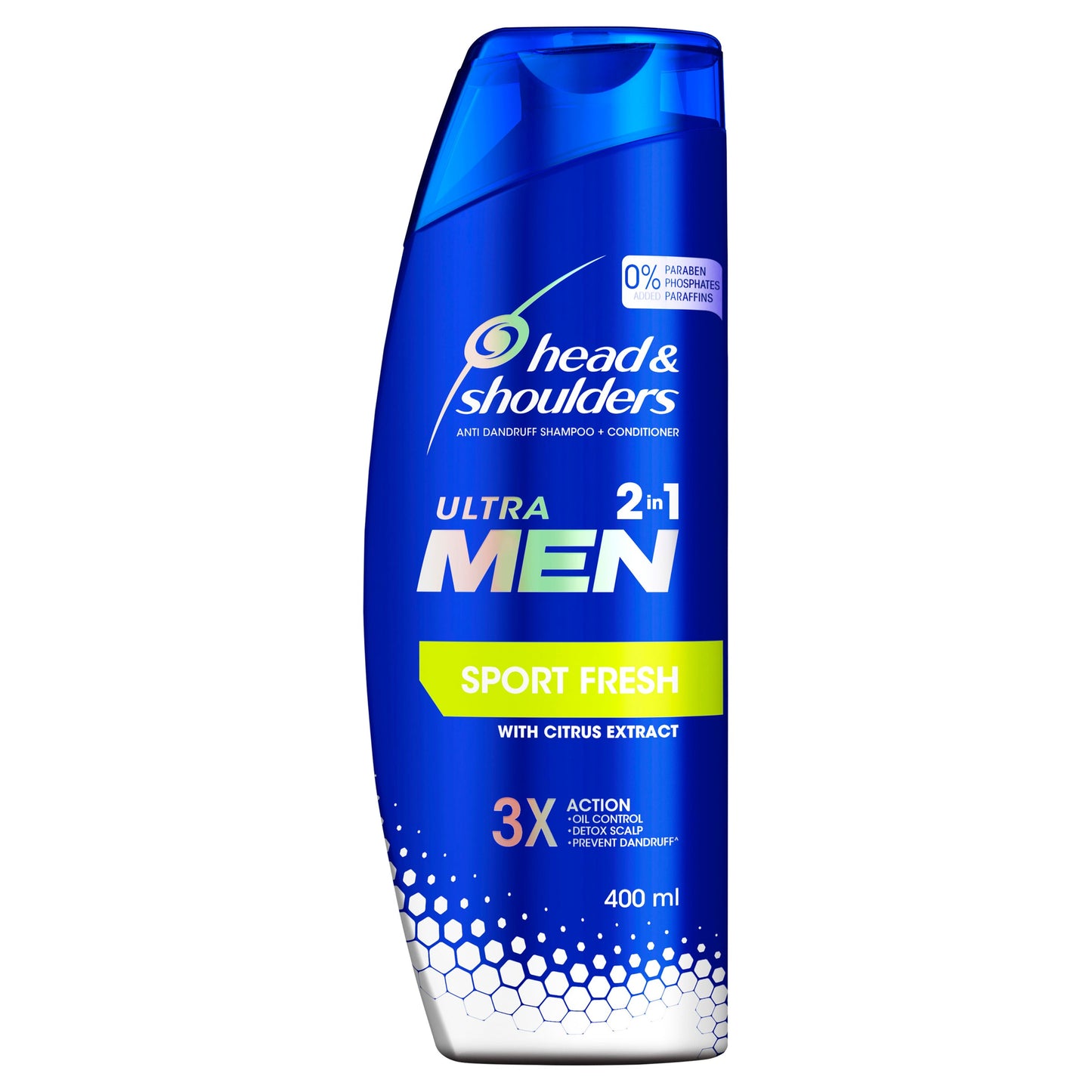 Head & Shoulders Ultramen 2in1 Sport Fresh Anti Dandruff Shampoo & Conditioner 400ml - Cutprice Online