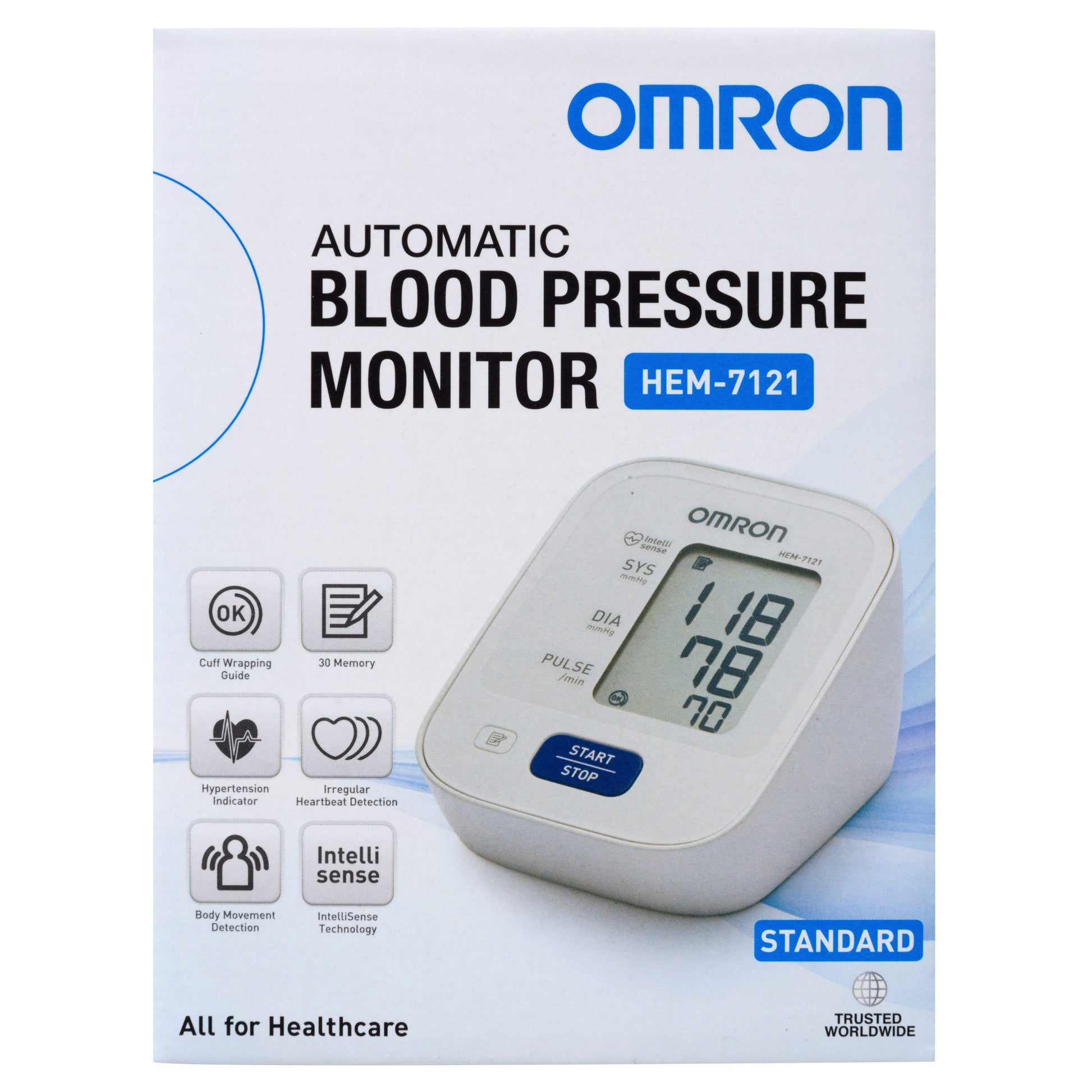 Omron HEM7121 Standard Blood Pressure Monitor - Cutprice Online