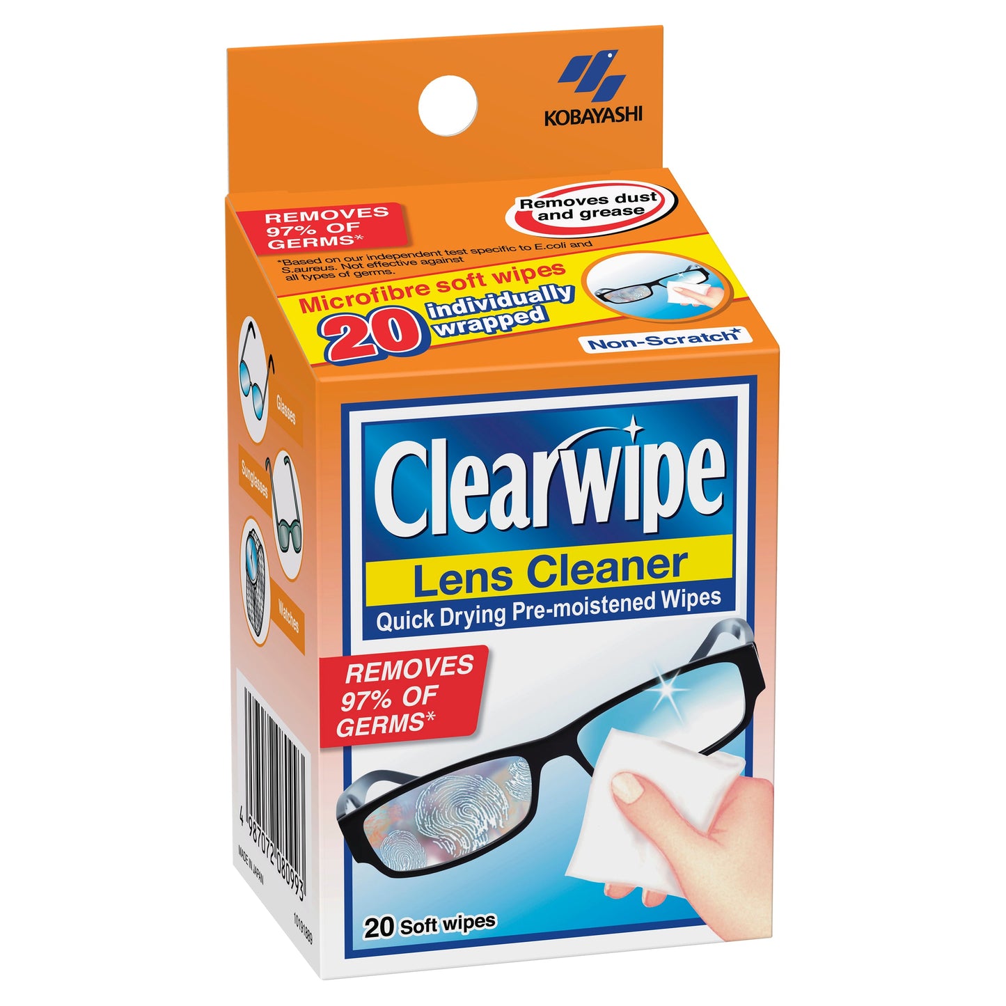 CLEARWIPE Lens Cleaners 20PK - Cutprice Online