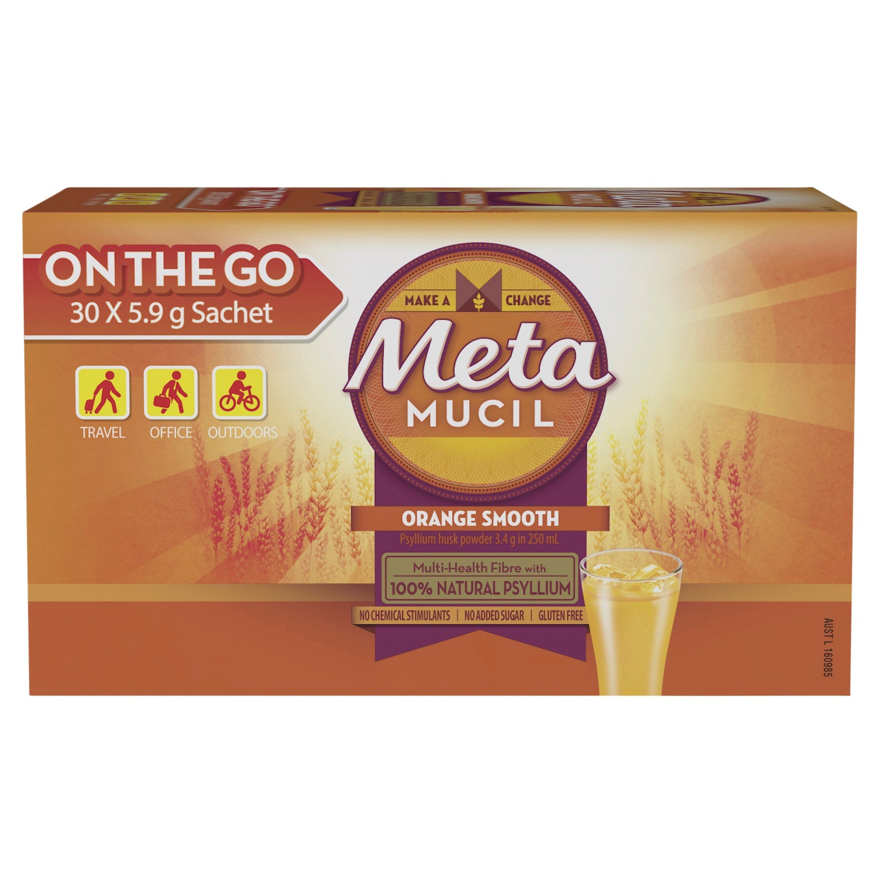 Metamucil Smooth Orange 30 Dose - Cutprice Online