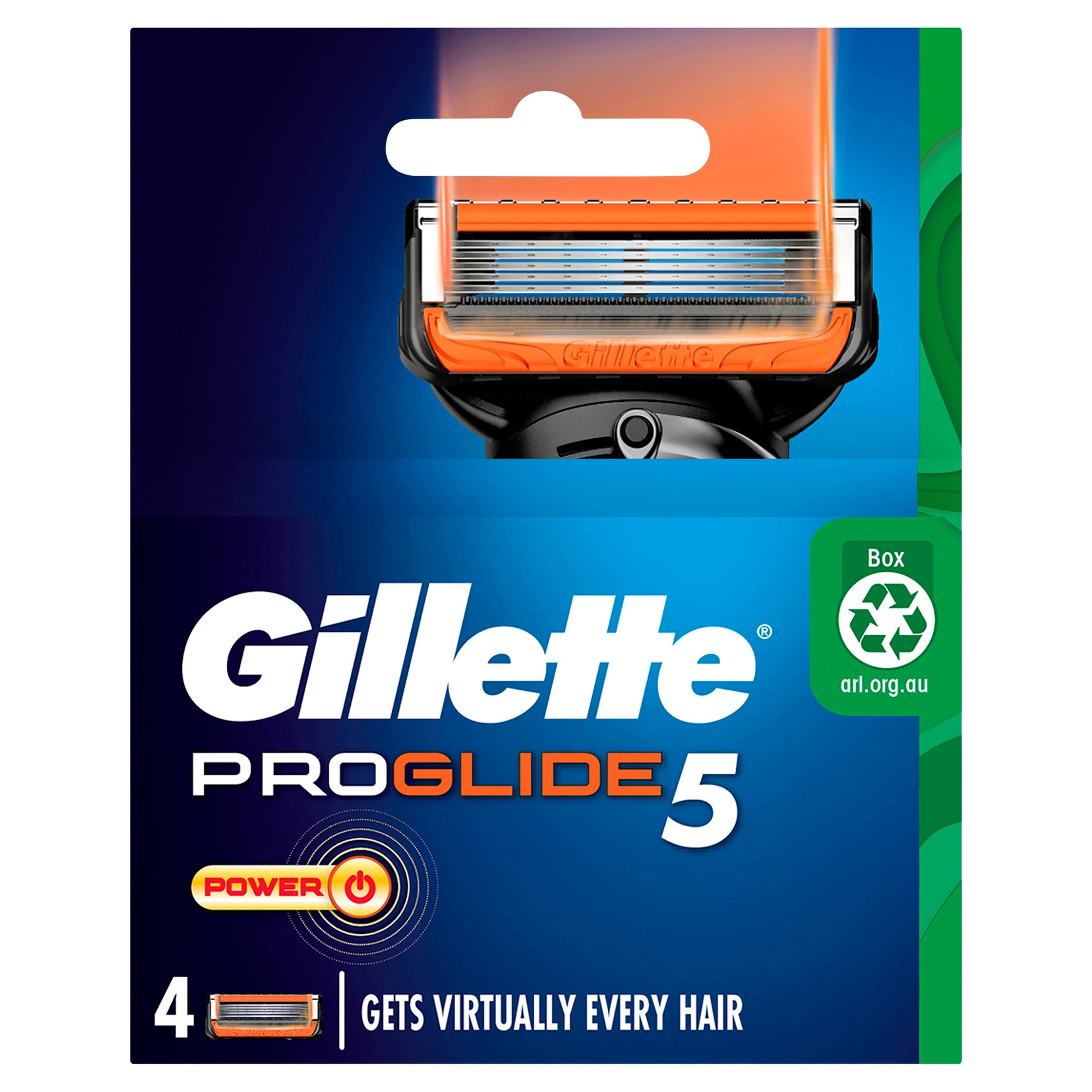 Gillette Fusion Proglide Power Razor Blades 4PK - Cutprice Online