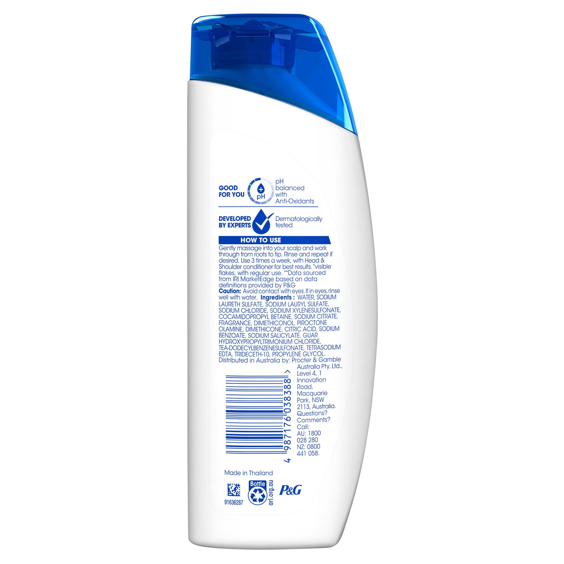 Head & Shoulders Smooth & Silky Anti Dandruff Shampoo 200mL - Cutprice Online