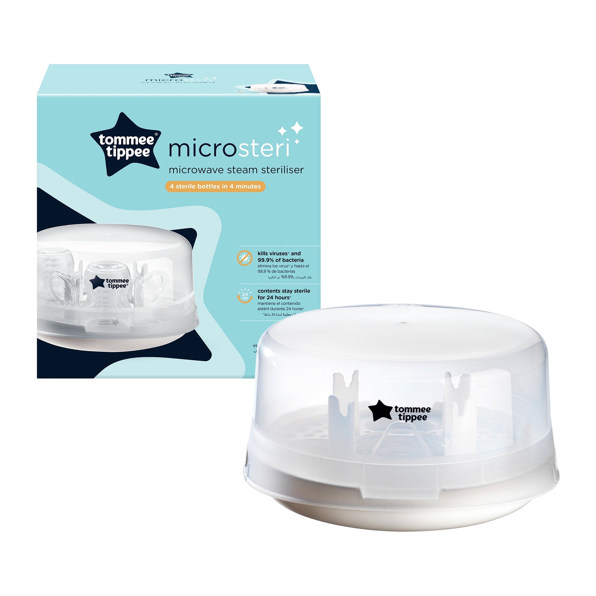 Tommee Tippee Closer to Nature Microwave Steam Steriliser - Cutprice Online