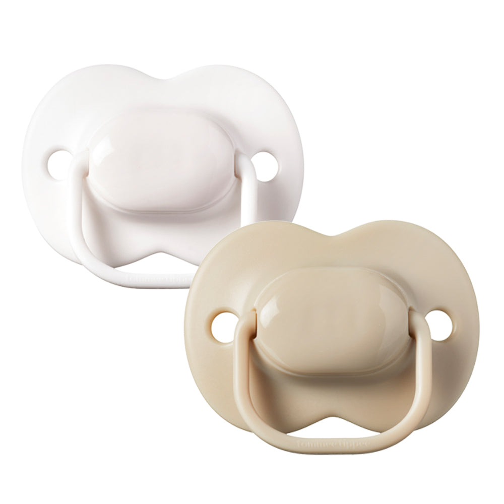 Tommee Tippee Cherry Shaped Natural Latex Soother - 0-6 Months - 2 Pack (Colours May Vary) - Cutprice Online