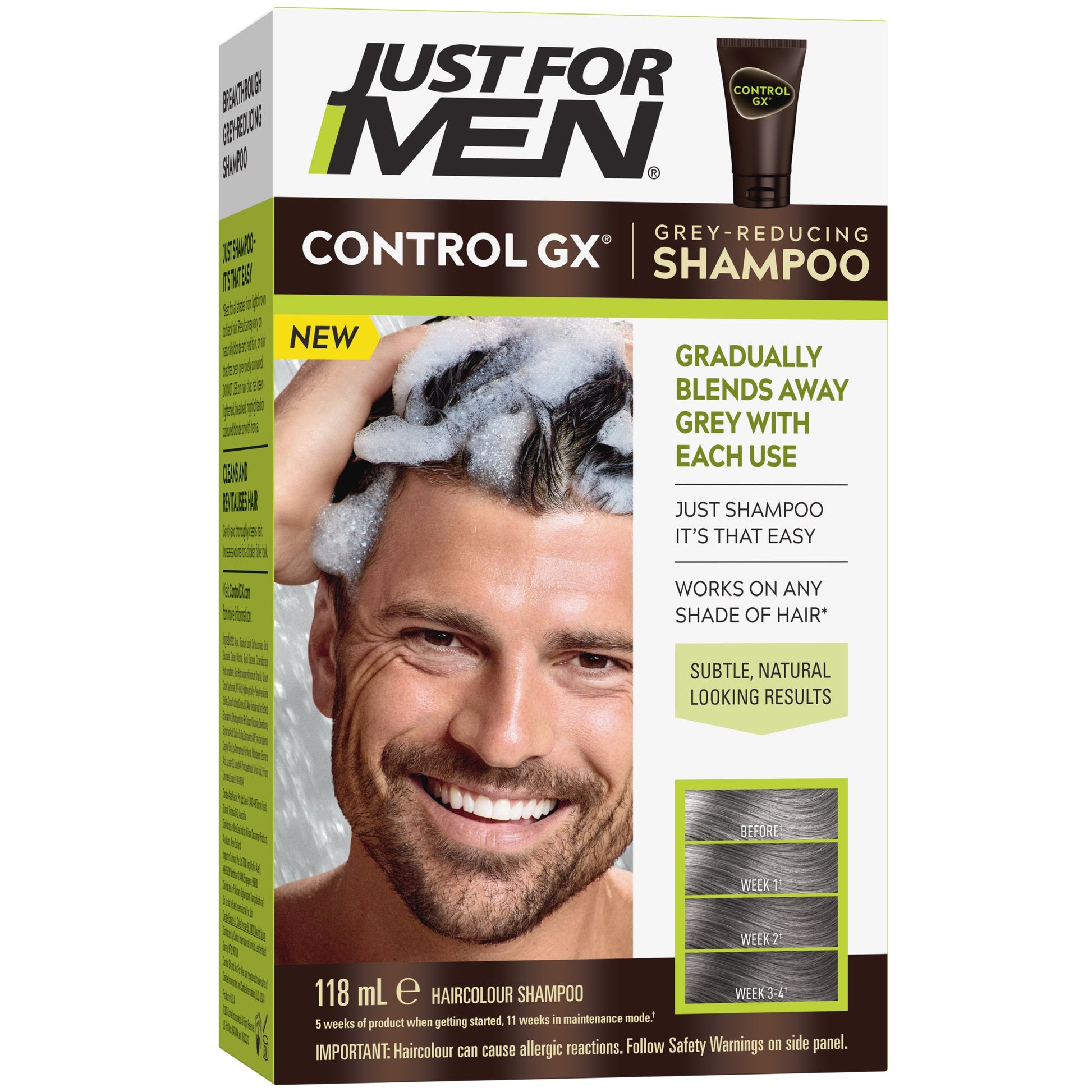 Just For Men Control GX Regular Shampoo 118ml - Cutprice Online