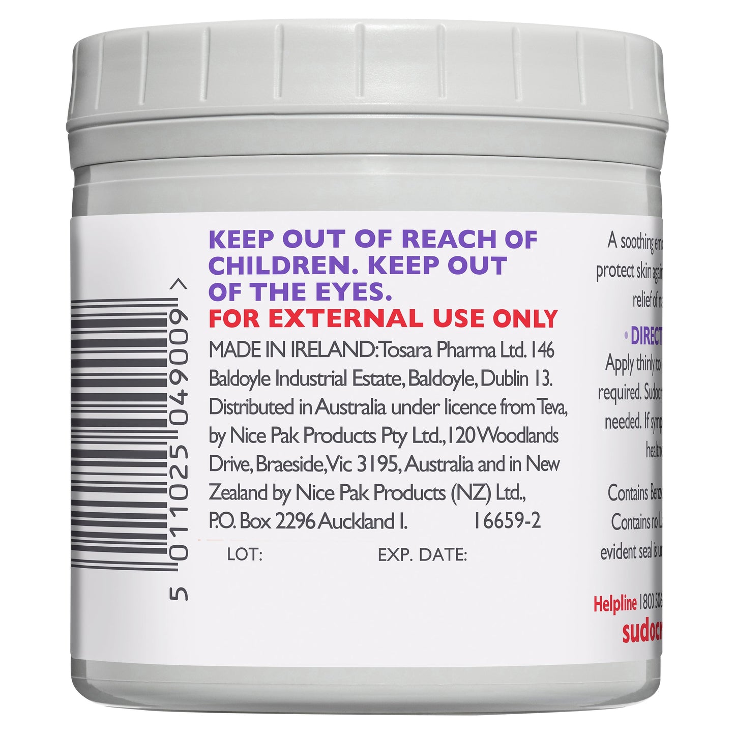 Sudocrem Healing Cream 400g - Cutprice Online