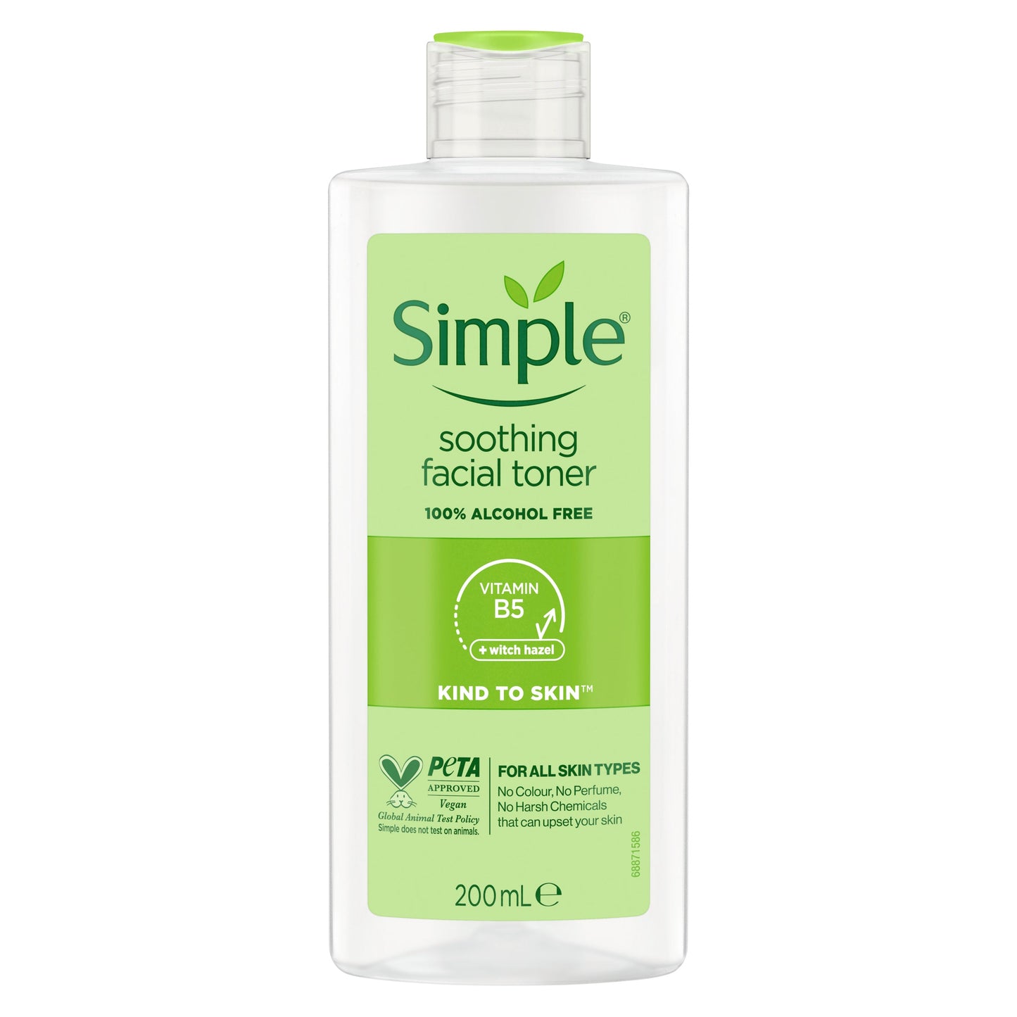 Simple Kind To Skin Facial Toner Soothing 200ml - Cutprice Online