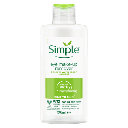 Simple Kind To Skin Eye Make-Up Remover 125mL - Cutprice Online