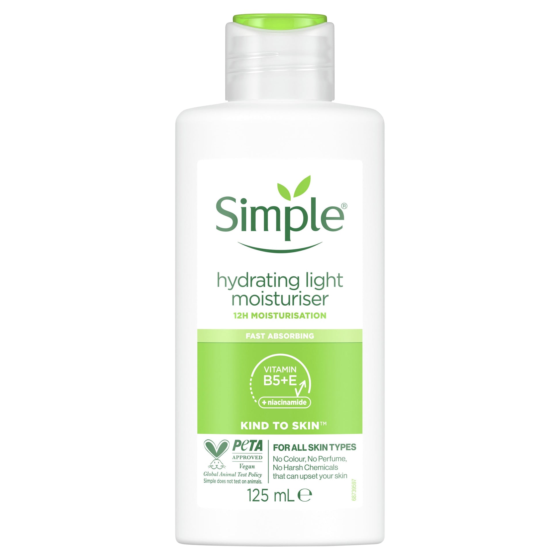 Simple Kind To Skin Light Moisturiser Hydrating 125ml - Cutprice Online