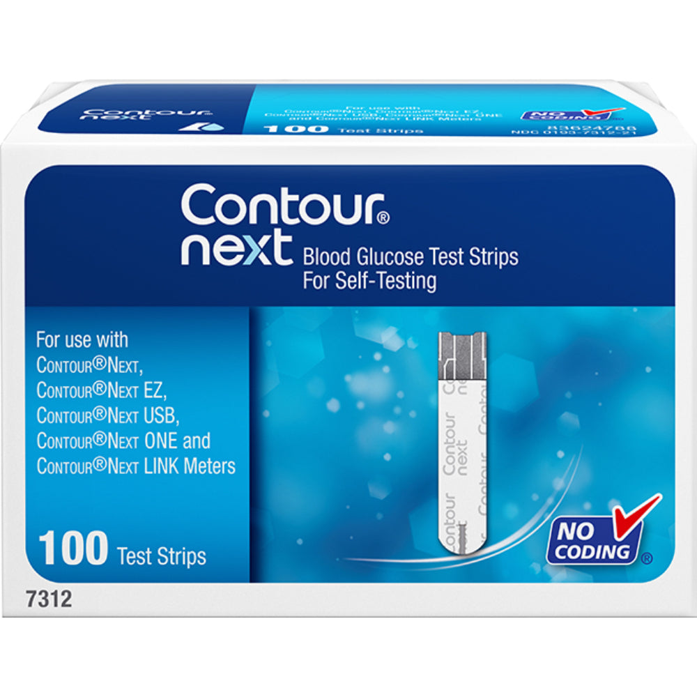 Contour Next Blood Glucose Test Strips 100PK - Cutprice Online
