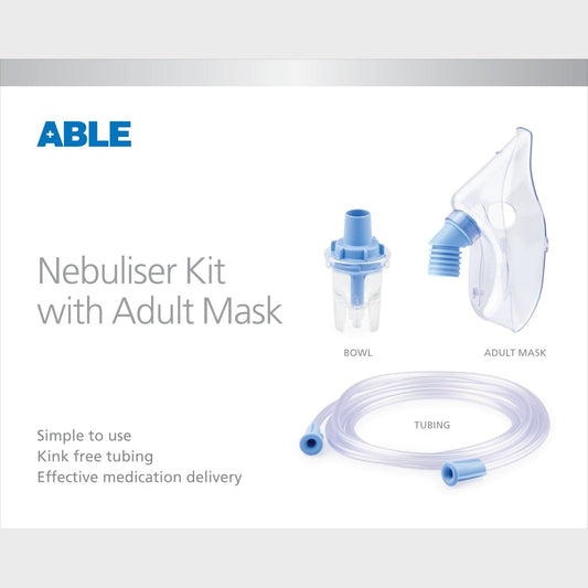 Able Nebuliser Mask Set Adult - Cutprice Online