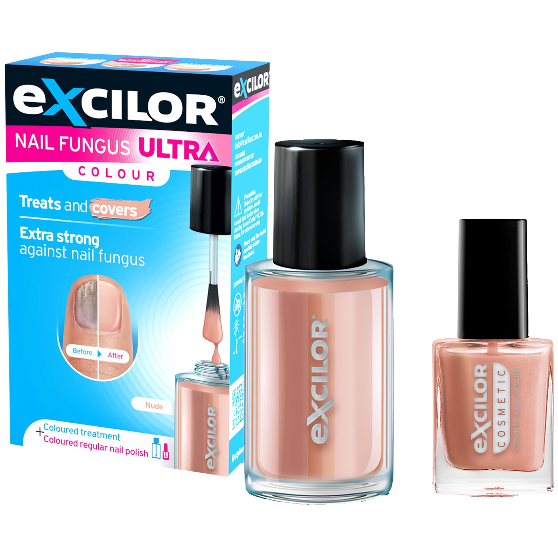 Excilor Ultra Fungal Nail Treatment Colour Nude 30ml - Cutprice Online