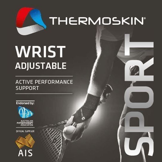 Thermoskin Sport Wrist Adjustable Black 80791 - Cutprice Online
