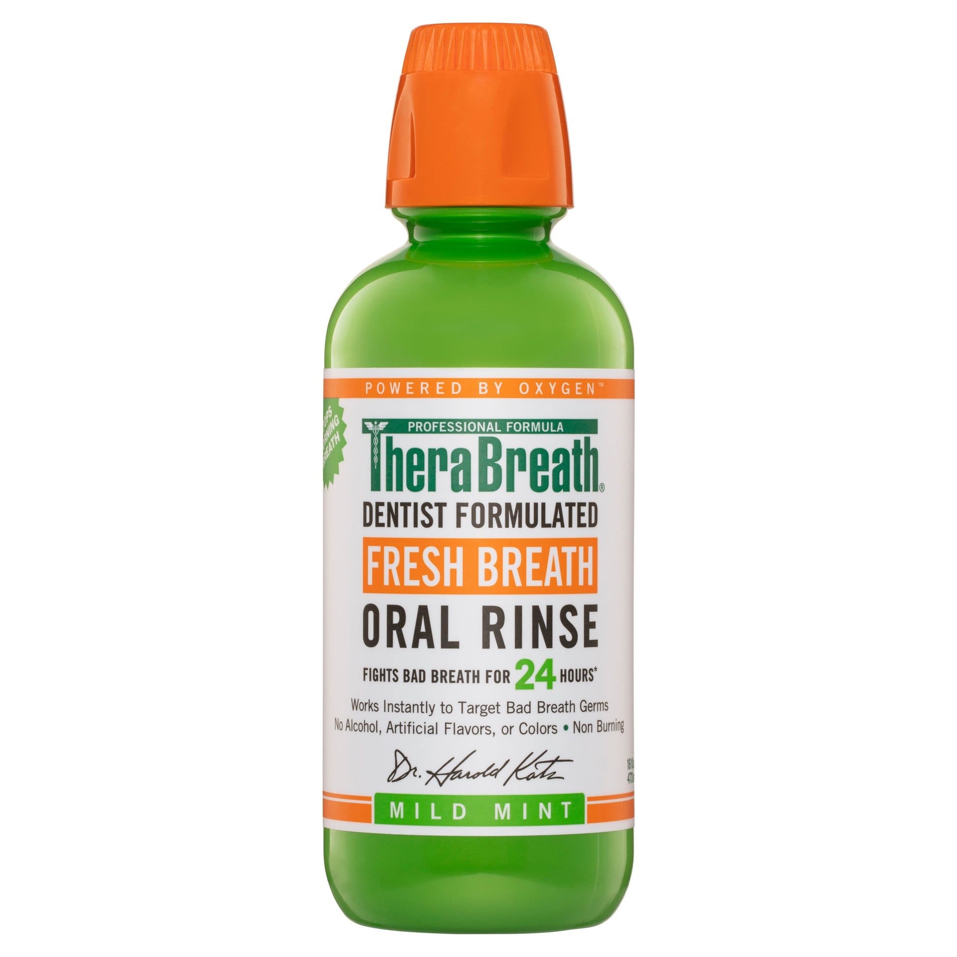 Therabreath Mild Mint Oral Rinse 473ml - Cutprice Online