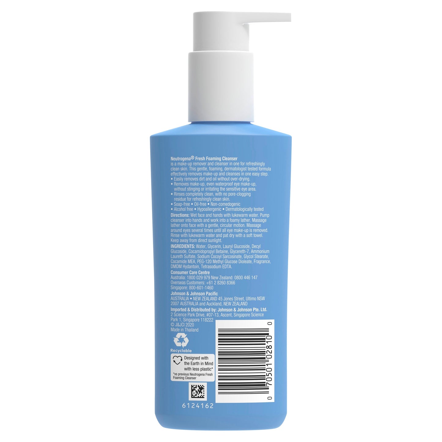 Neutrogena Ultra Gentle Foaming Cleanser 200ml - Cutprice Online