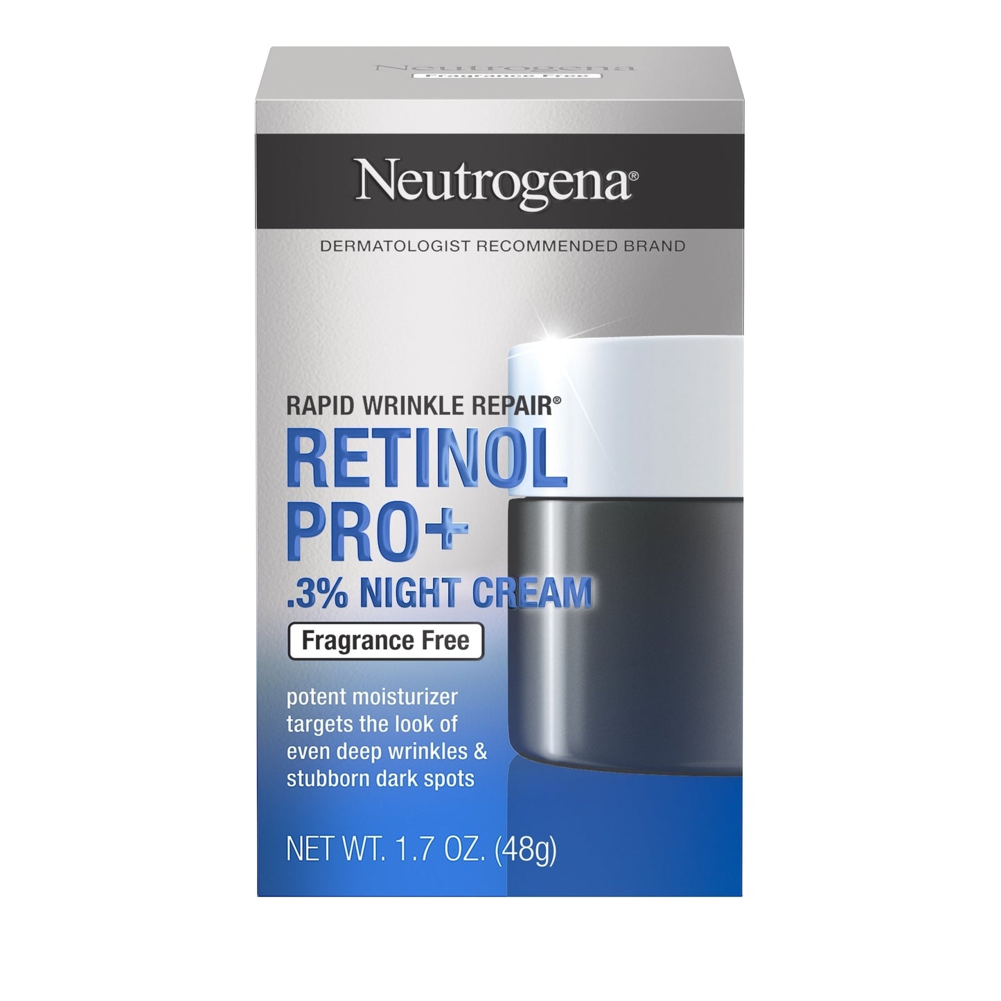 Neutrogena Rapid Wrinkle Repair Retinol Pro+ .3% Night Cream 48g - Cutprice Online