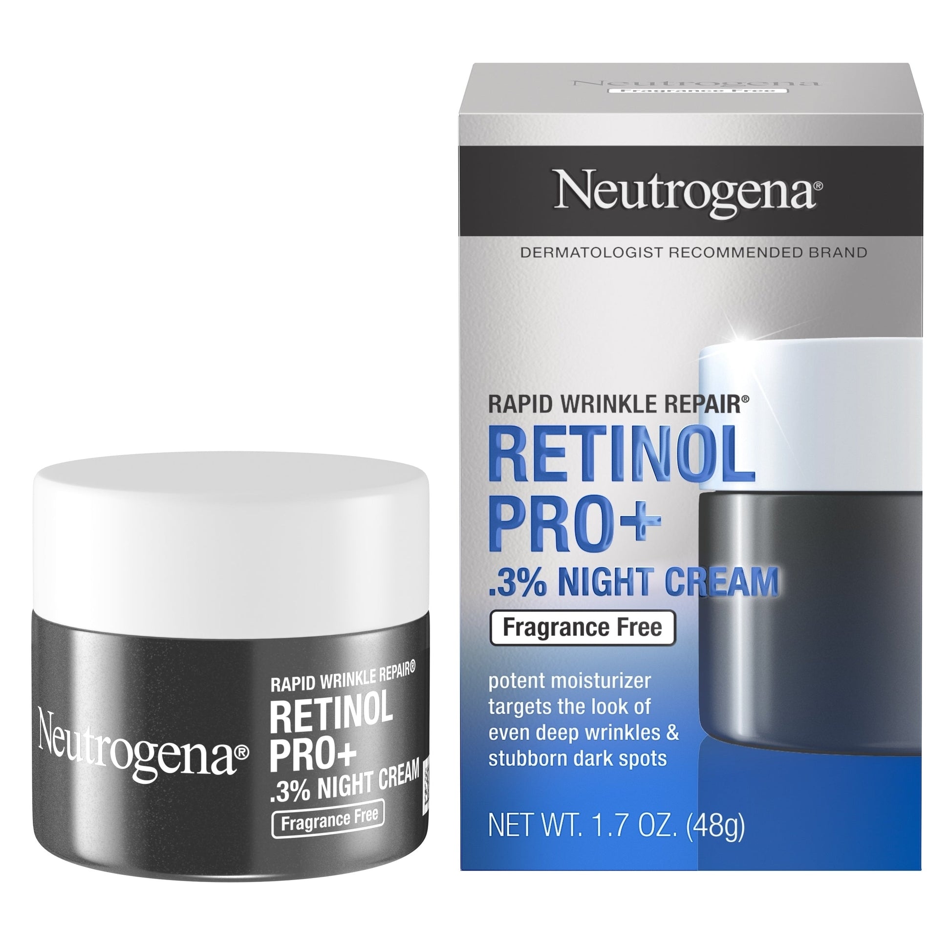 Neutrogena Rapid Wrinkle Repair Retinol Pro+ .3% Night Cream 48g - Cutprice Online