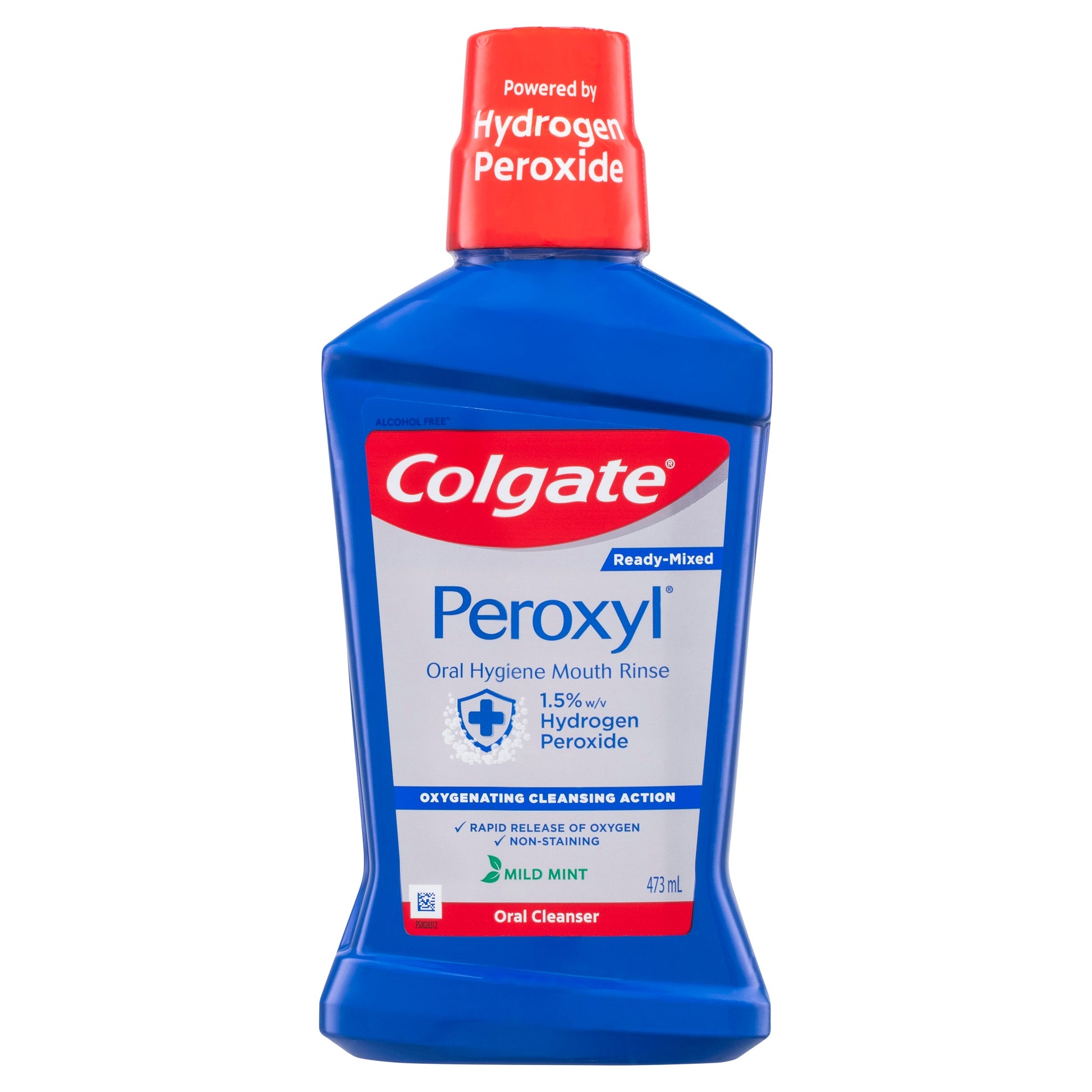 COLGATE PEROXYL RINSE ALCOHOL FREE 473ML - Cutprice Online