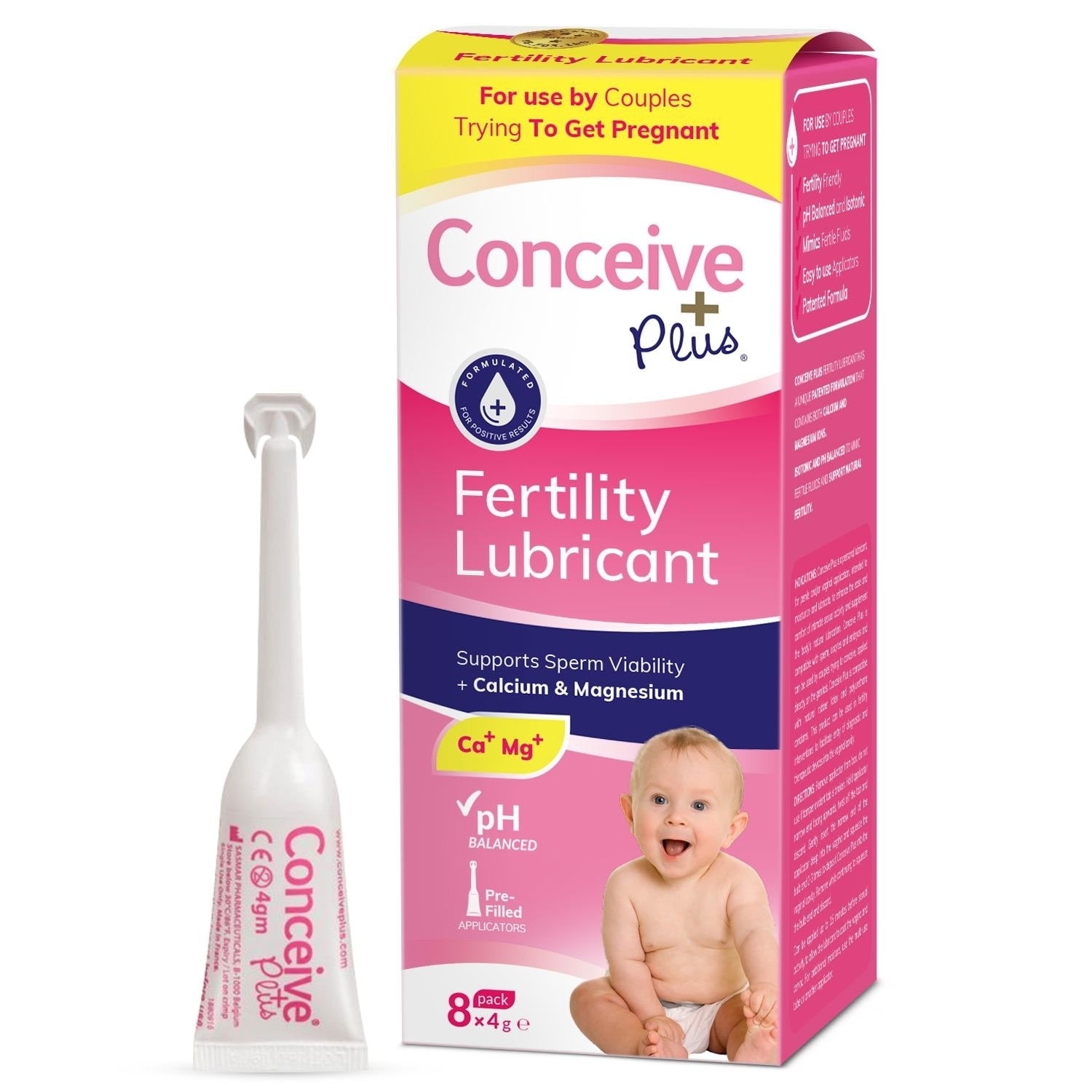 Conceive Plus Fertility Lubricant Applicators 8 x 4g - Cutprice Online