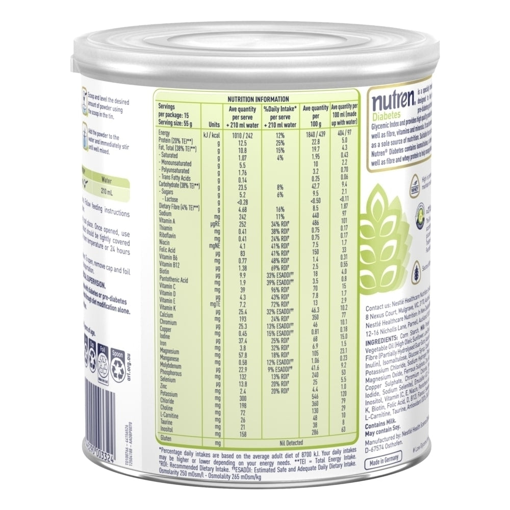 NUTREN DIABETES 825G - Cutprice Online