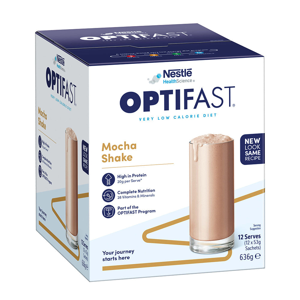 Optifast VLCD Shake Mocha 12 x 53g - Cutprice Online