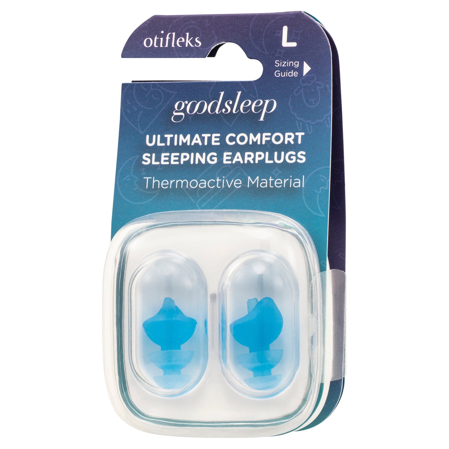 Otifleks Invisible Good Sleep Earplugs Large 1 pair - Cutprice Online