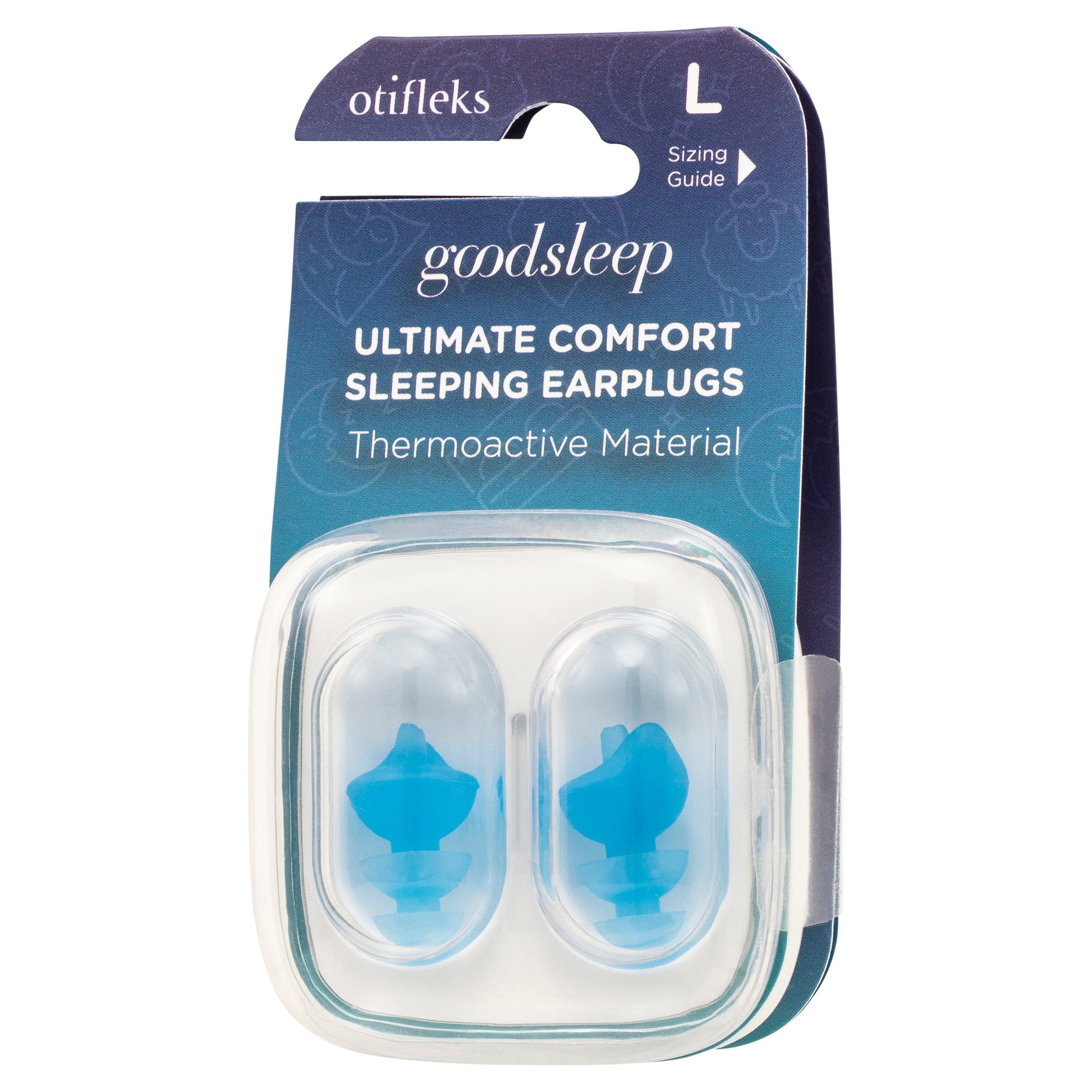 Otifleks Invisible Good Sleep Earplugs Large 1 pair - Cutprice Online