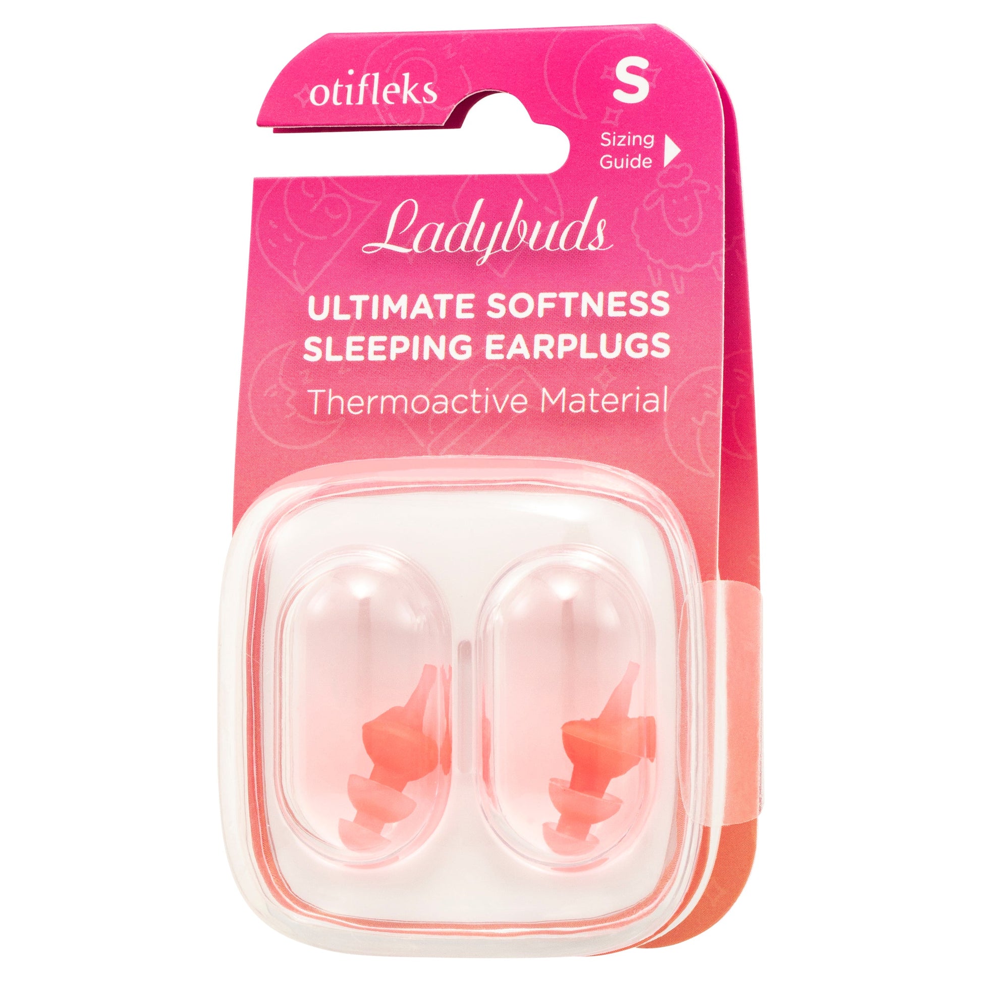 Otifleks Ladybuds Womens Earplugs Small 1 pair - Cutprice Online