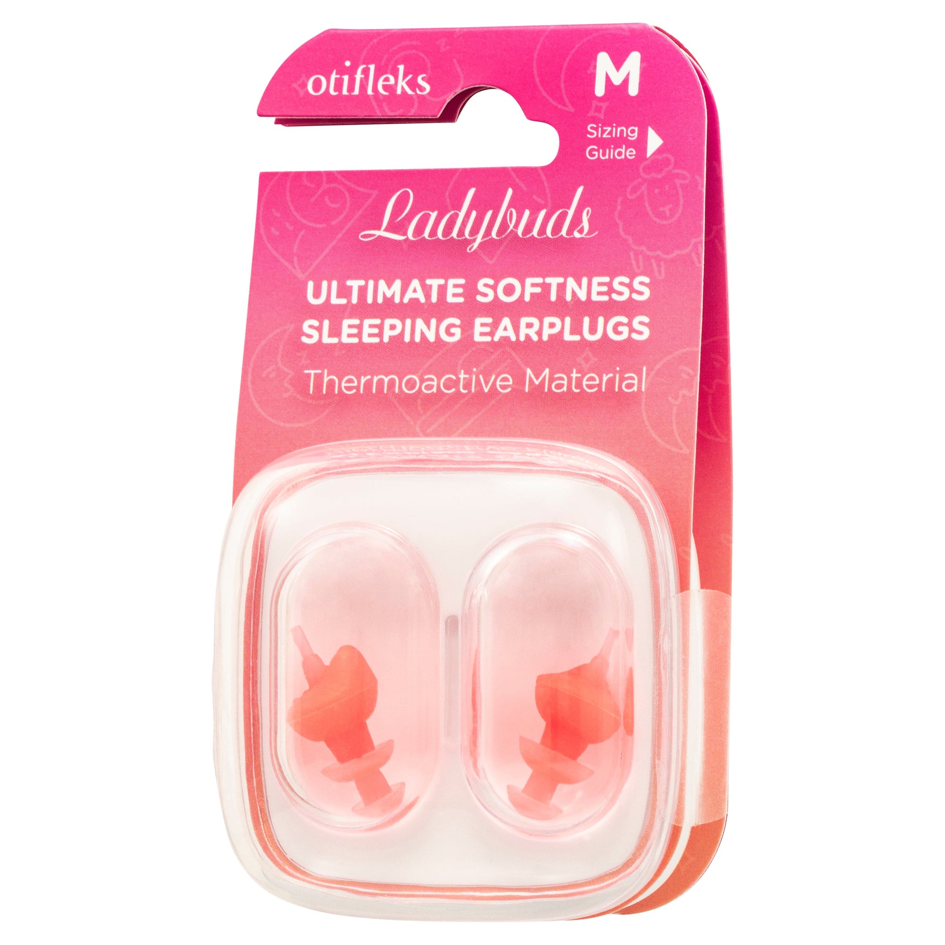 Otifleks Ladybuds Womens Earplugs Medium 1 pair - Cutprice Online