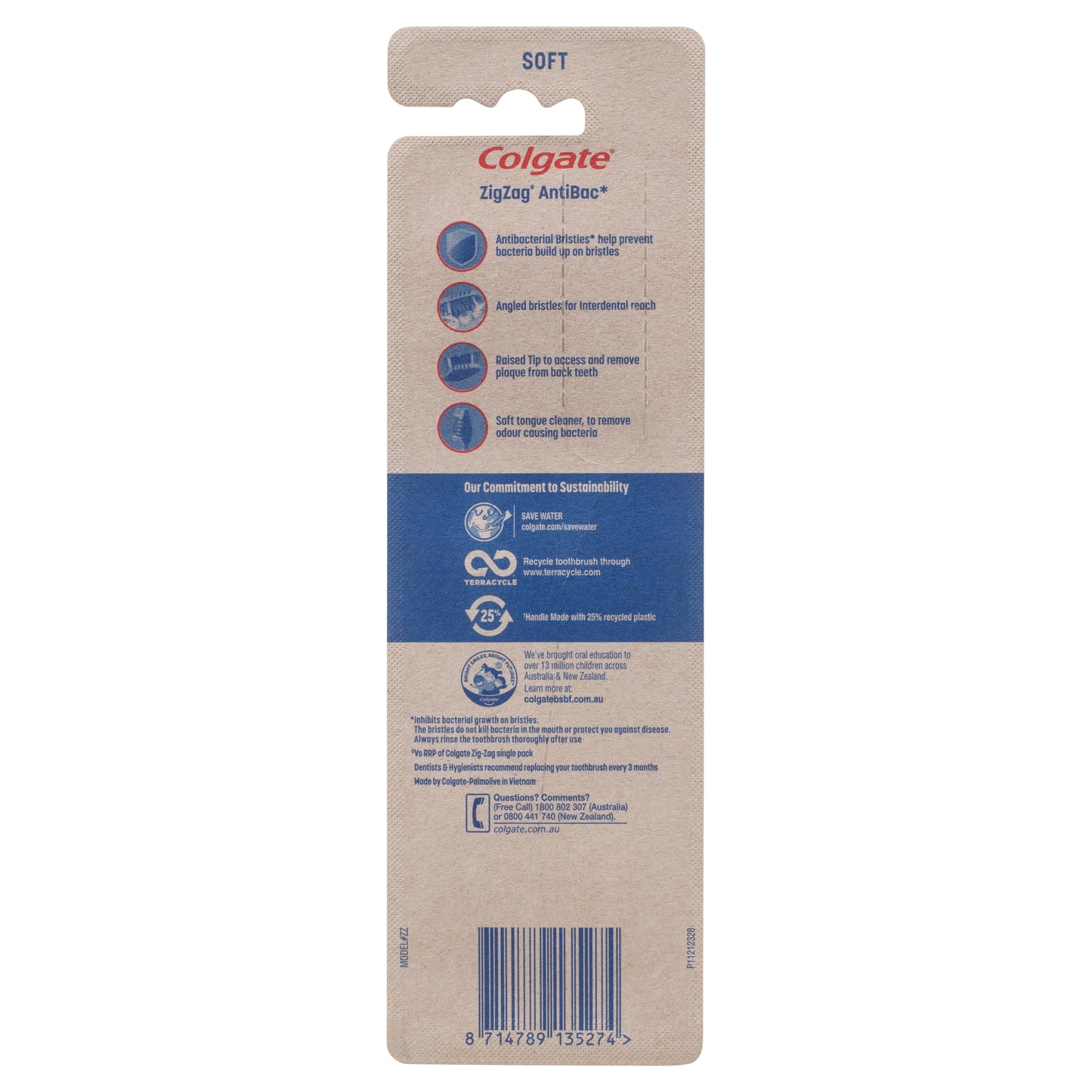 Colgate Toothbrush Zig Zag - Adult - Soft - 3 Pack - Cutprice Online