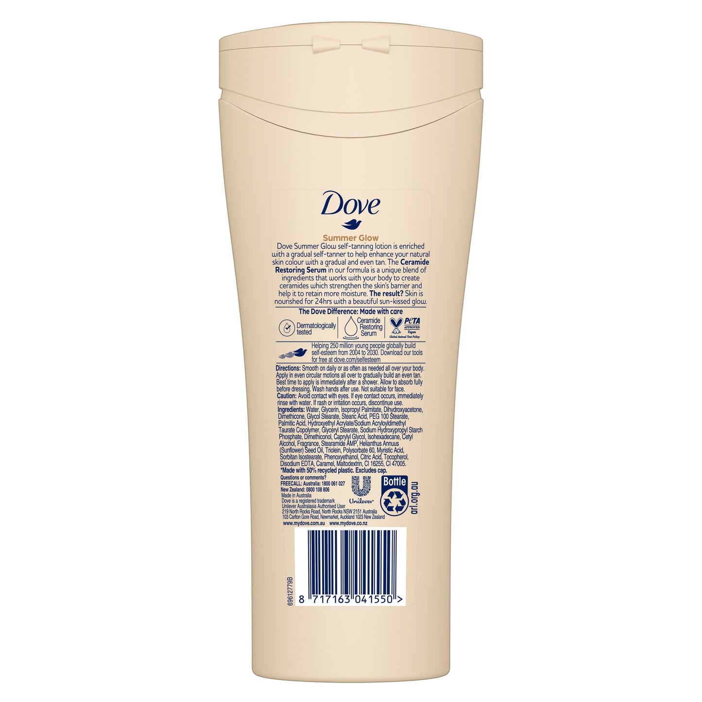 Dove Summerglow Body Lotion Fair To Medium Skin 250ml - Cutprice Online
