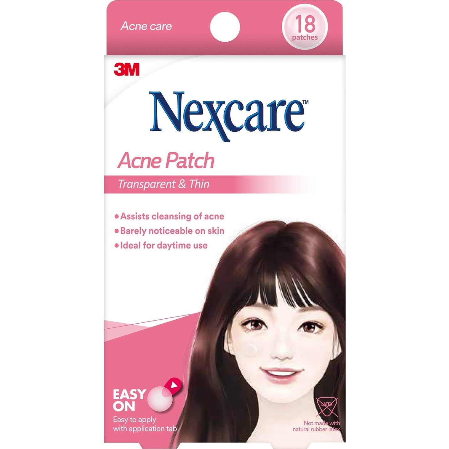 Nexcare Acne Patch Transparent & Thin 18 pack - Cutprice Online