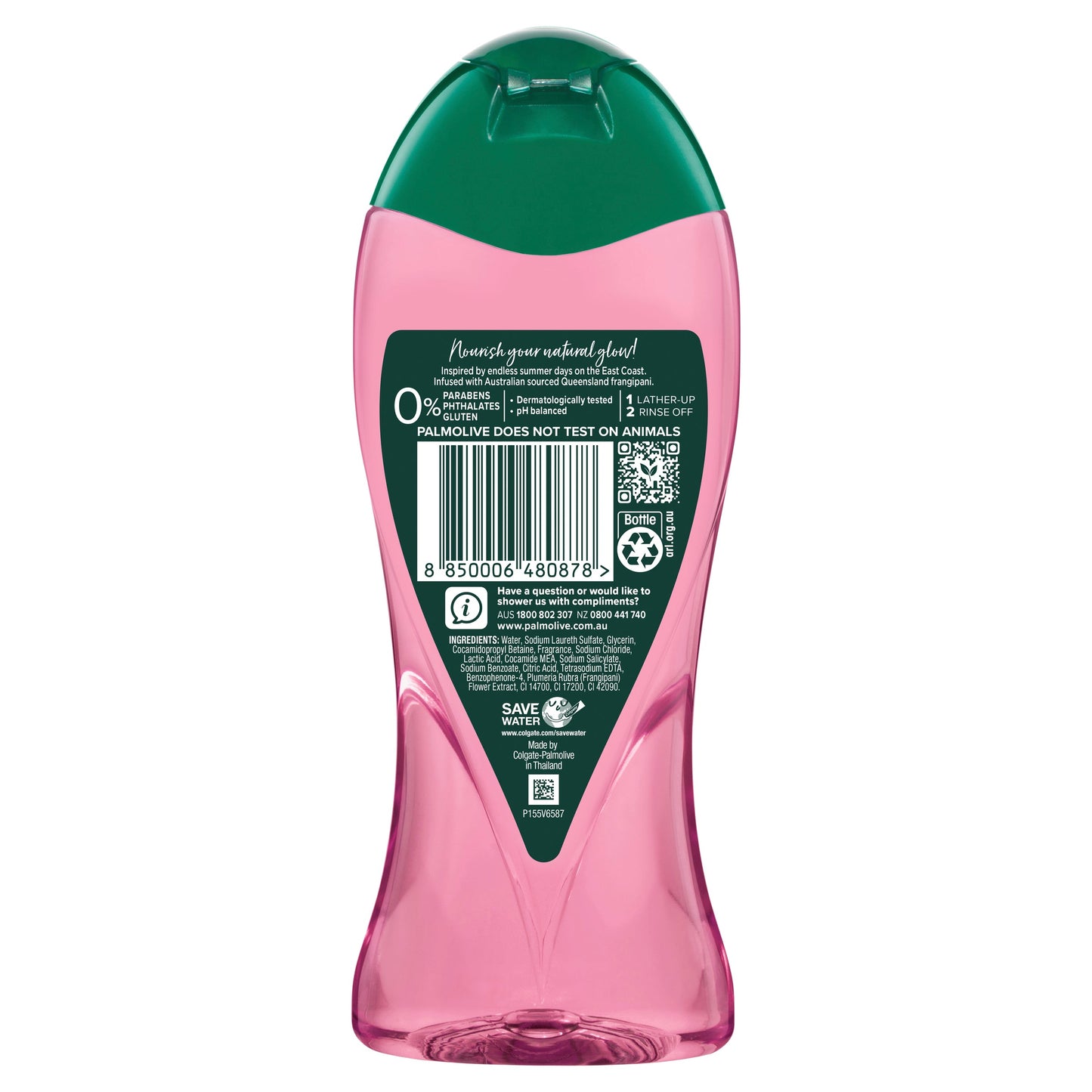 Palmolive Luminous Oils Body Wash Enriching Coconut Oil with Frangipani 400mL - Cutprice Online