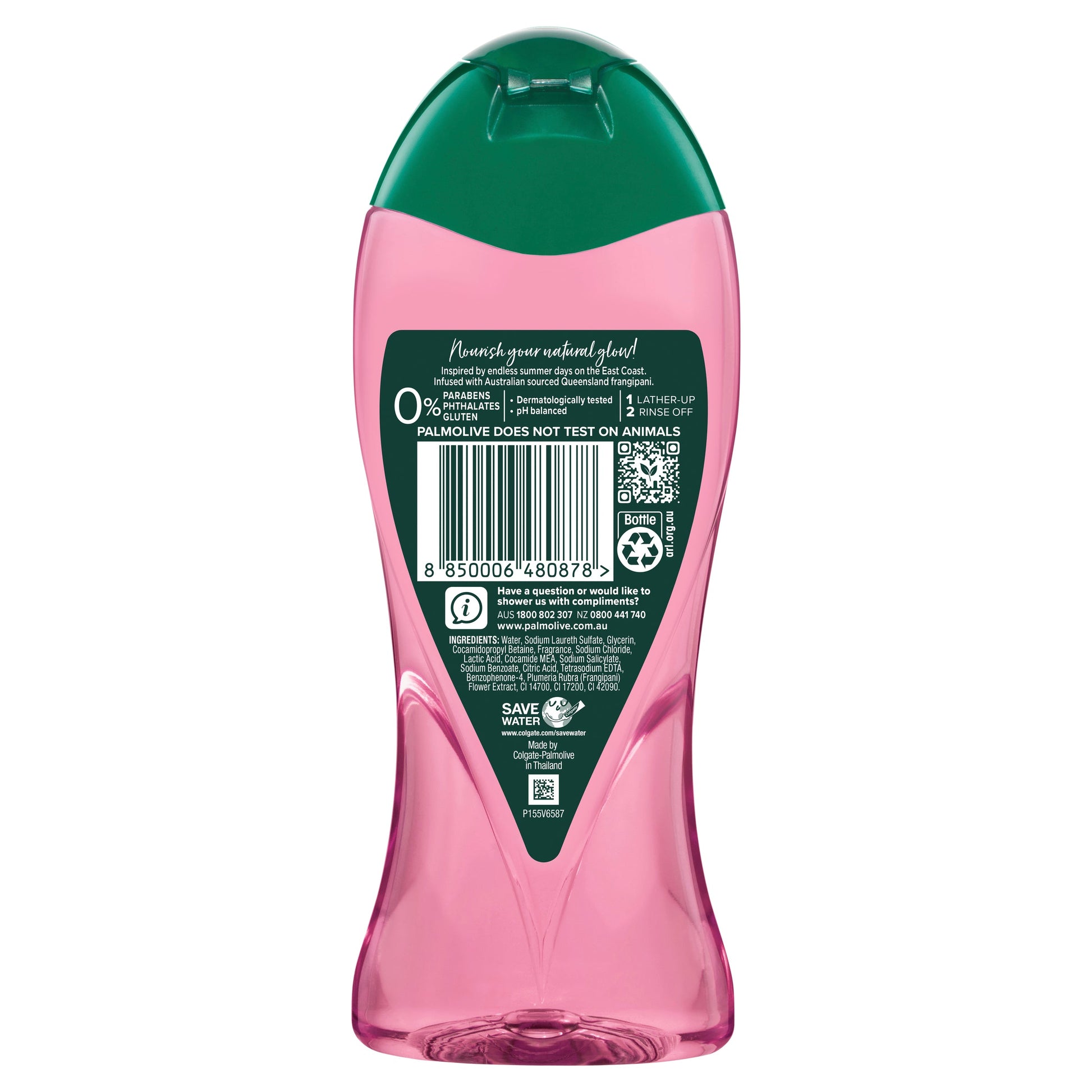 Palmolive Luminous Oils Body Wash Enriching Coconut Oil with Frangipani 400mL - Cutprice Online