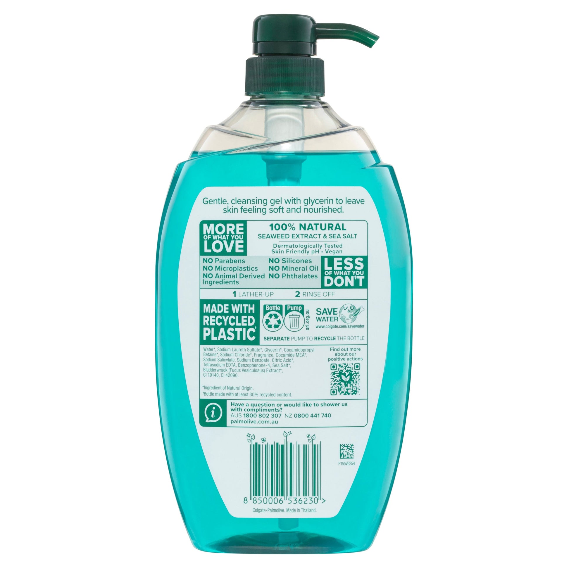 Palmolive Naturals Body Wash Sea Minerals Shower Gel 1L - Cutprice Online