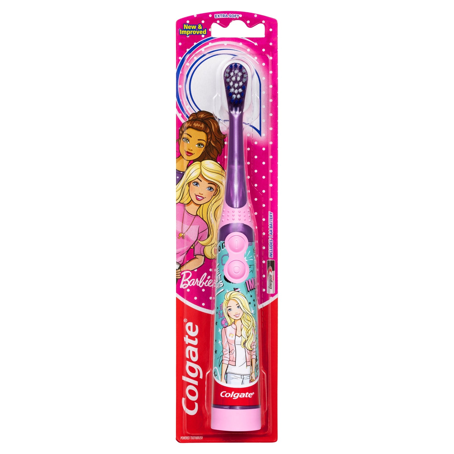 Colgate Toothbrush Kids Sonic Battery Batman & Barbie - Cutprice Online