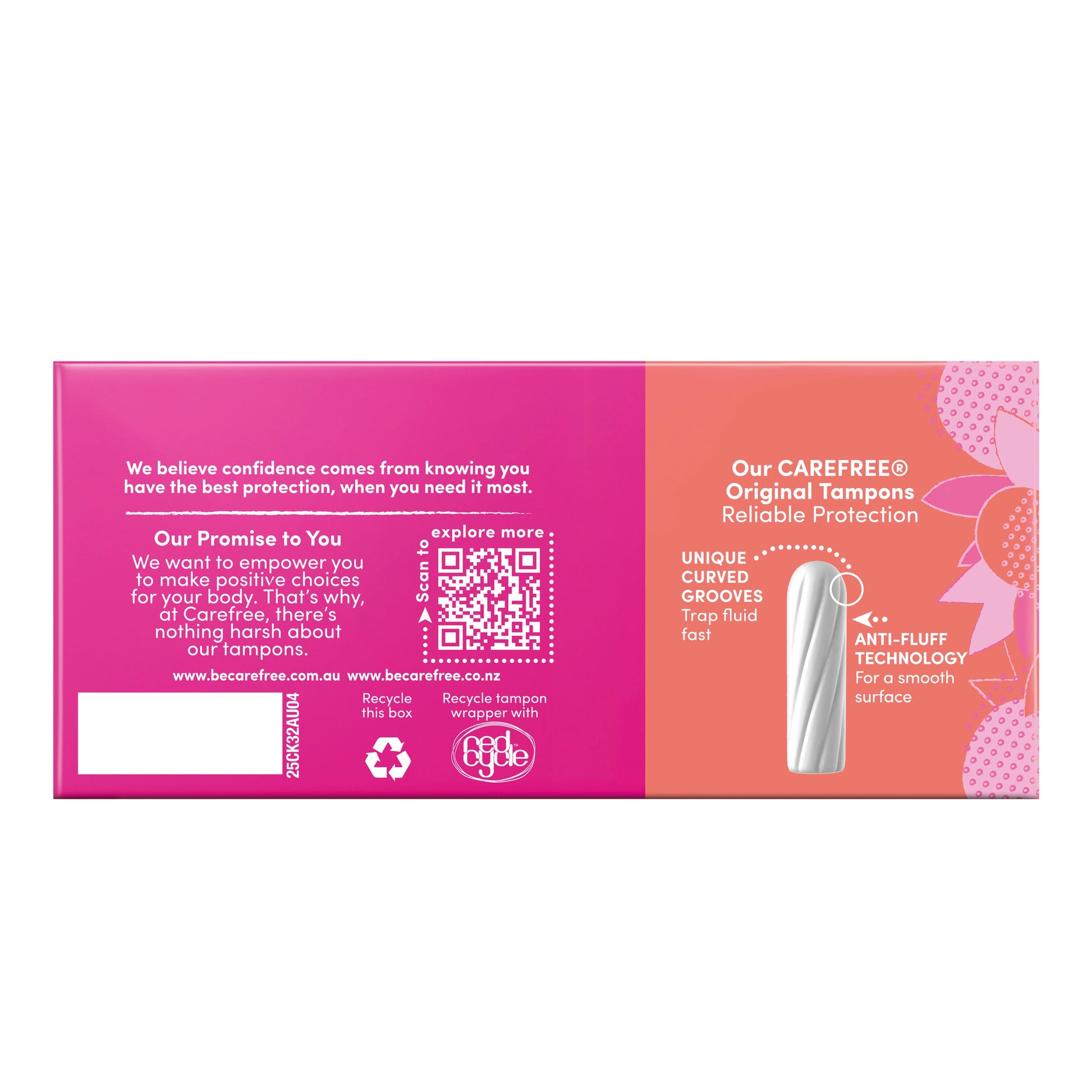 Carefree Tampons Super 32 Pack - Cutprice Online