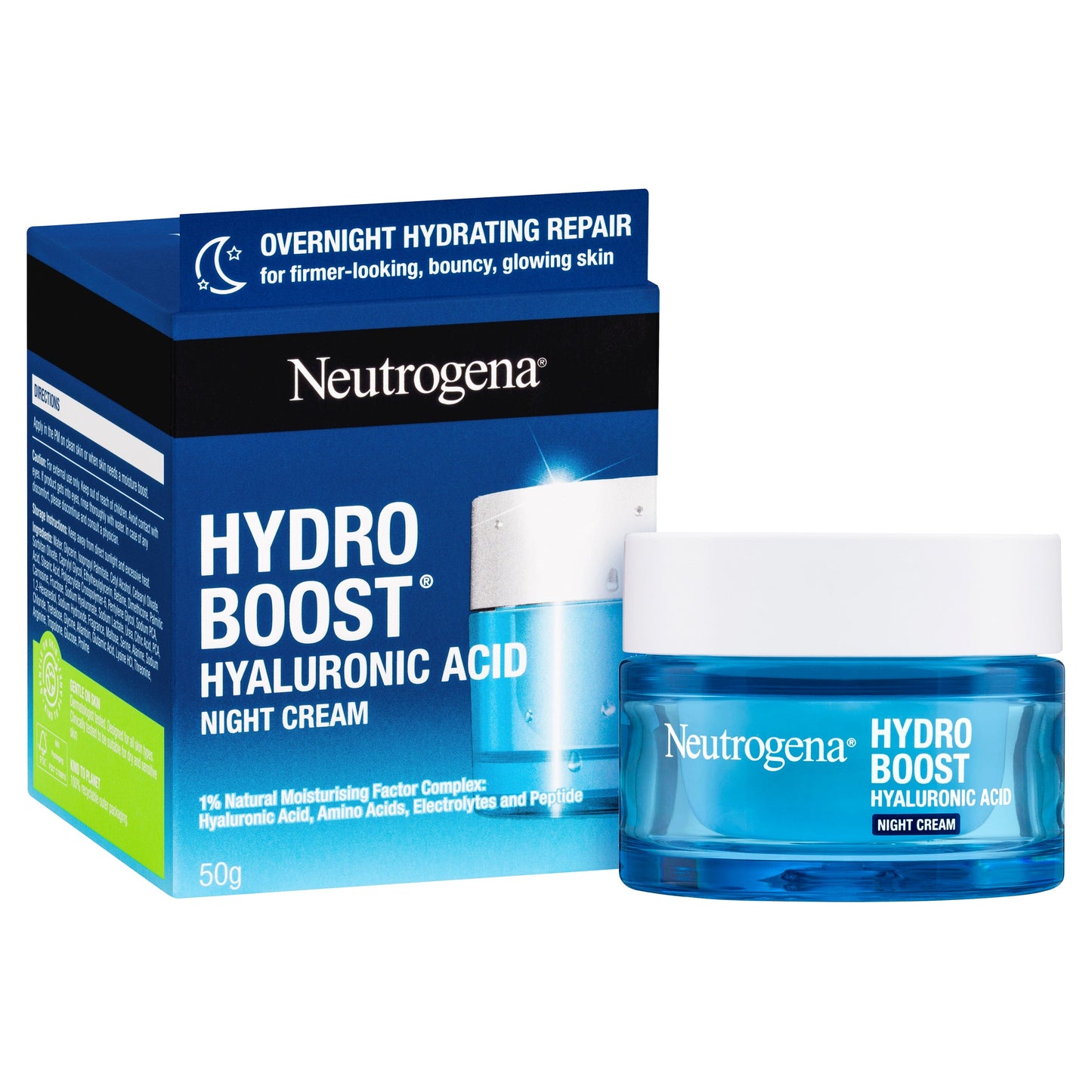 Neutrogena Hydroboost Hyaluronic Night Cream 50g - Cutprice Online