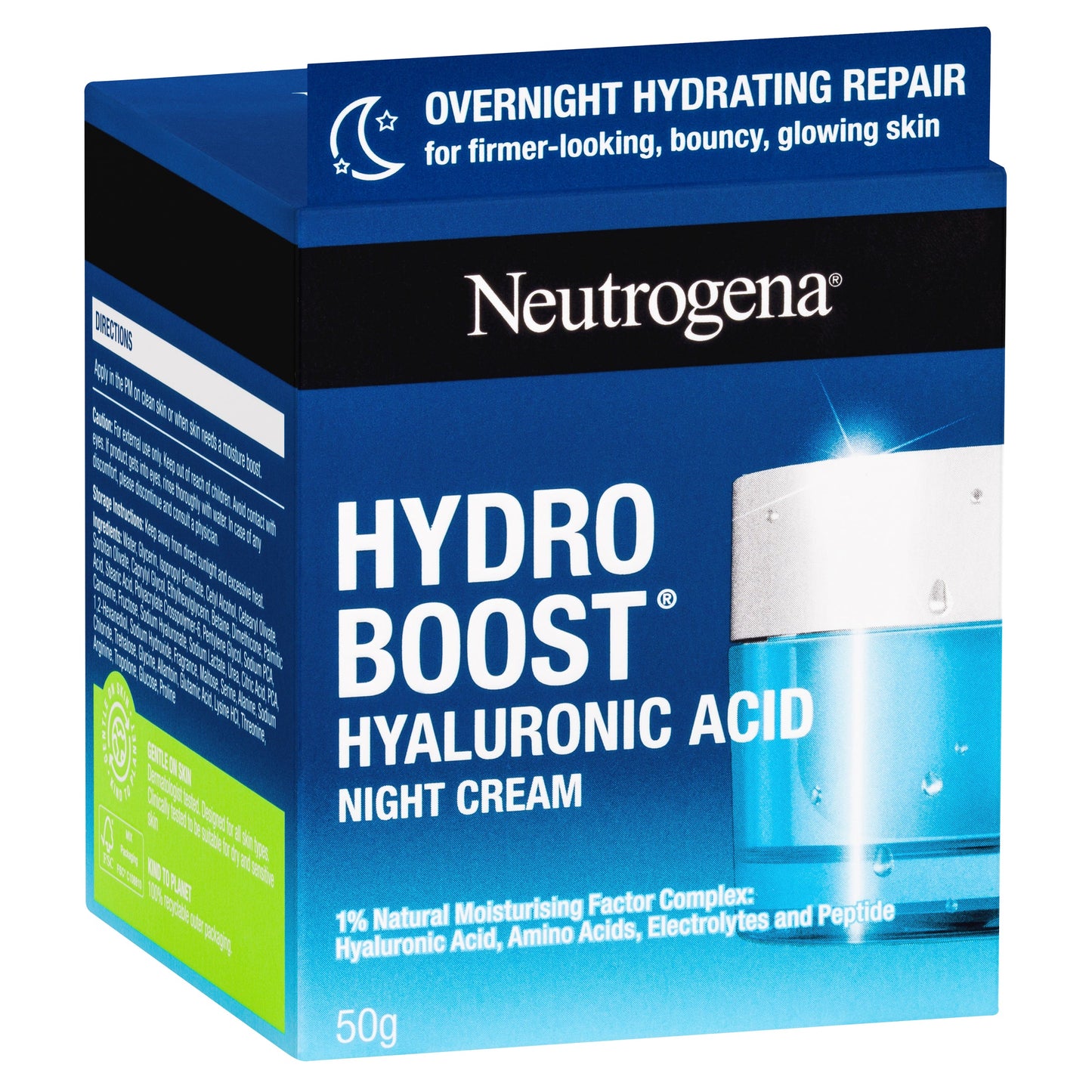 Neutrogena Hydroboost Hyaluronic Night Cream 50g - Cutprice Online