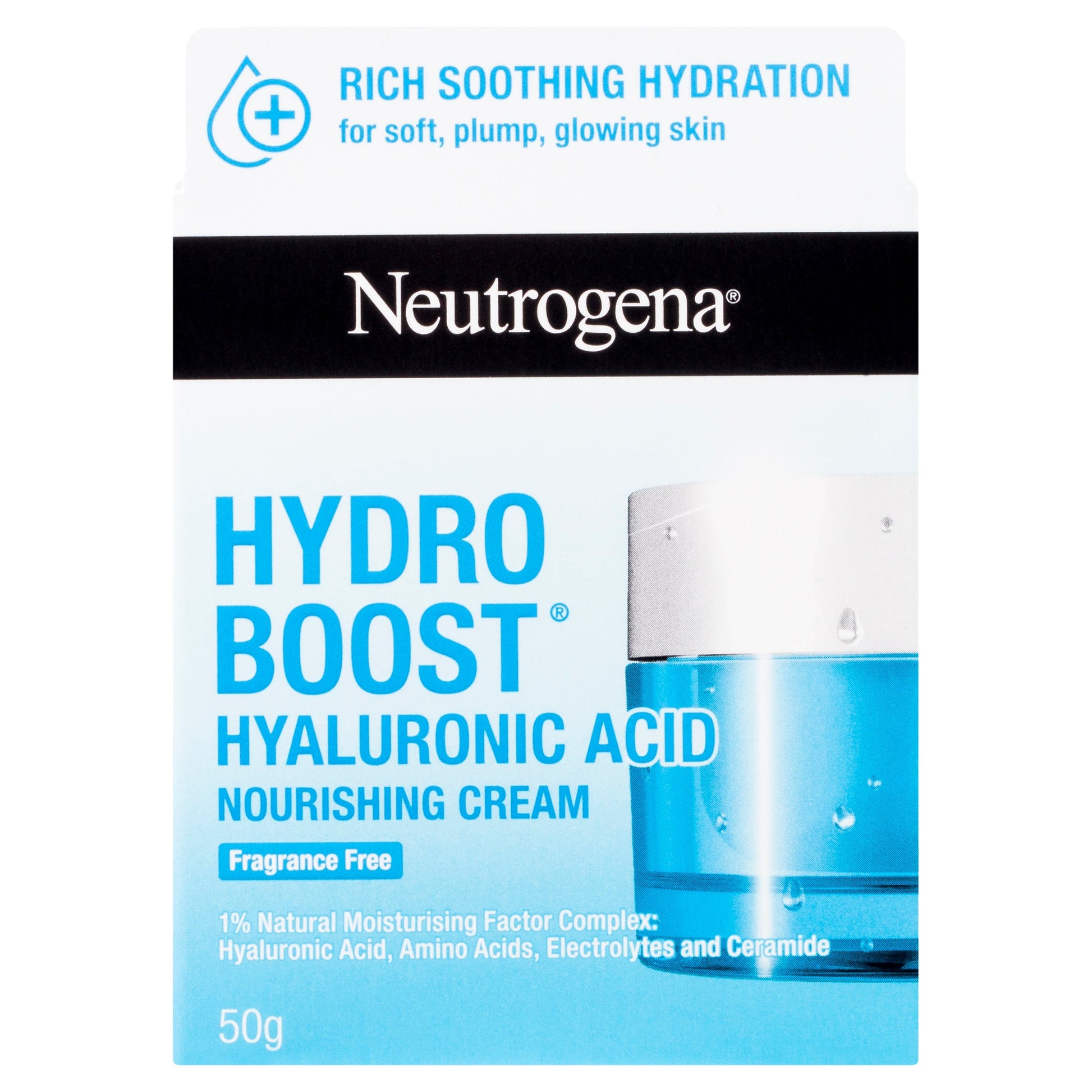 Neutrogena Hydro Boost Hyaluronic Acid Nourishing Cream 50g - Cutprice Online