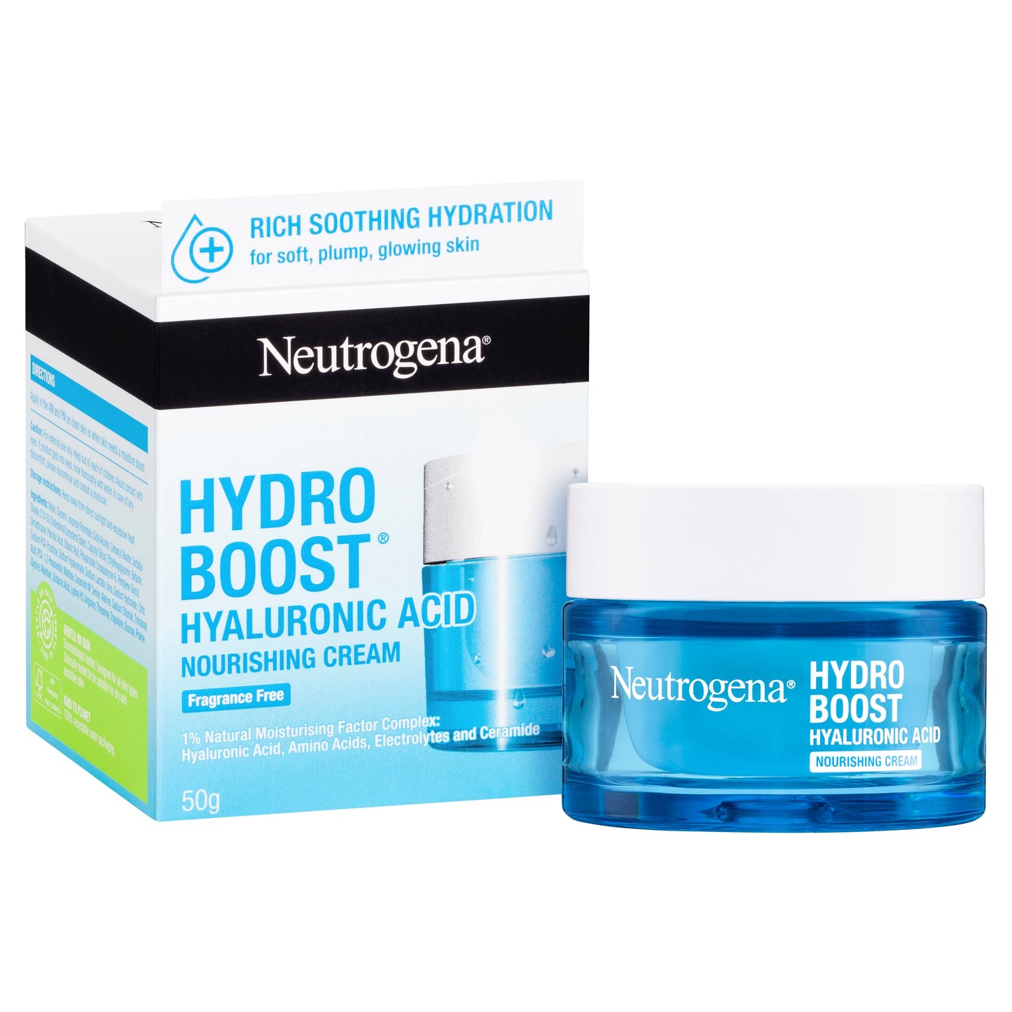 Neutrogena Hydro Boost Hyaluronic Acid Nourishing Cream 50g - Cutprice Online