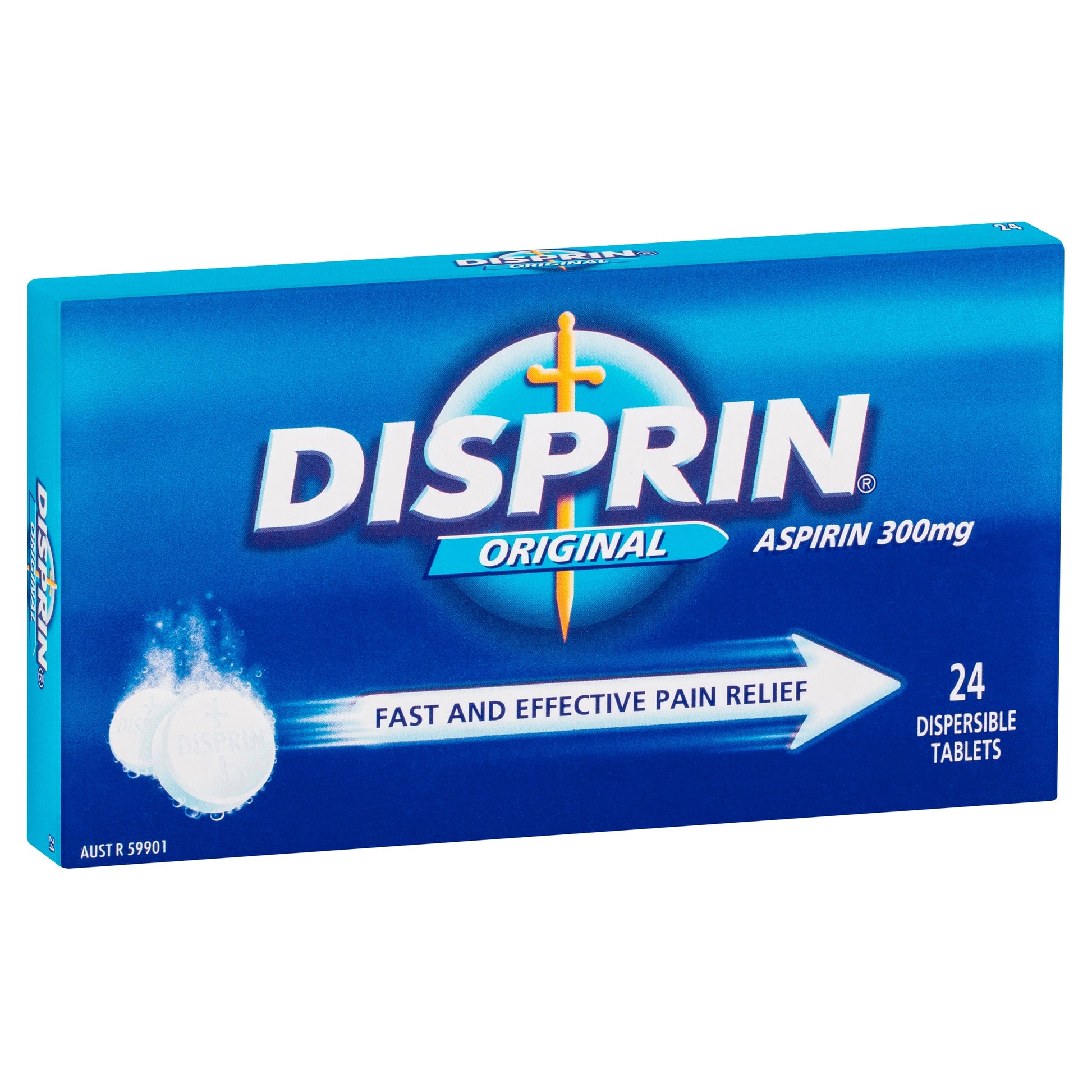 Disprin Soluble Direct Fast Acting Pain Relief 24 Tabs - Cutprice Online